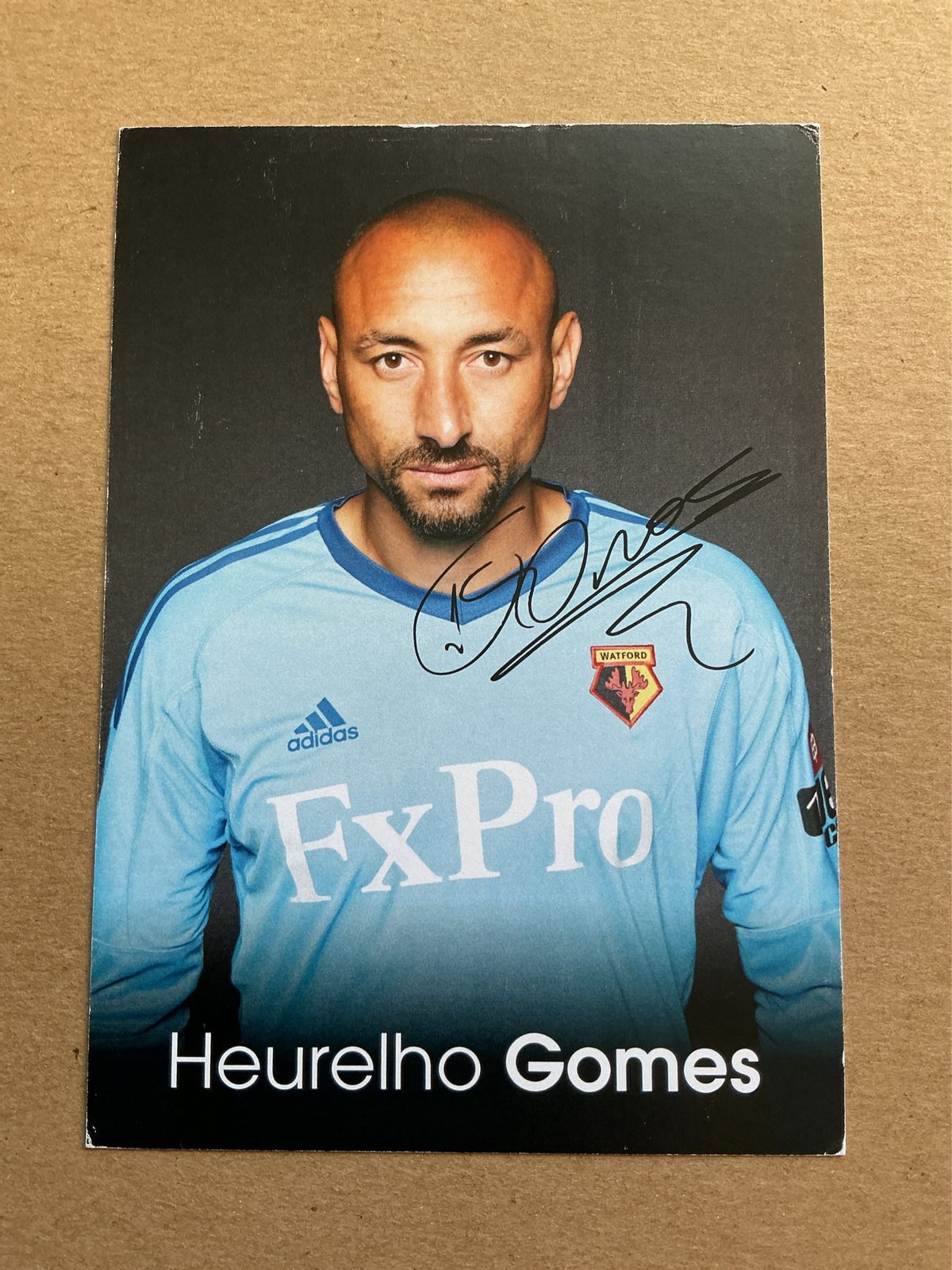 Heurelho Gomes, Brazil 🇧🇷 Watford FC 2017/18 unsigned