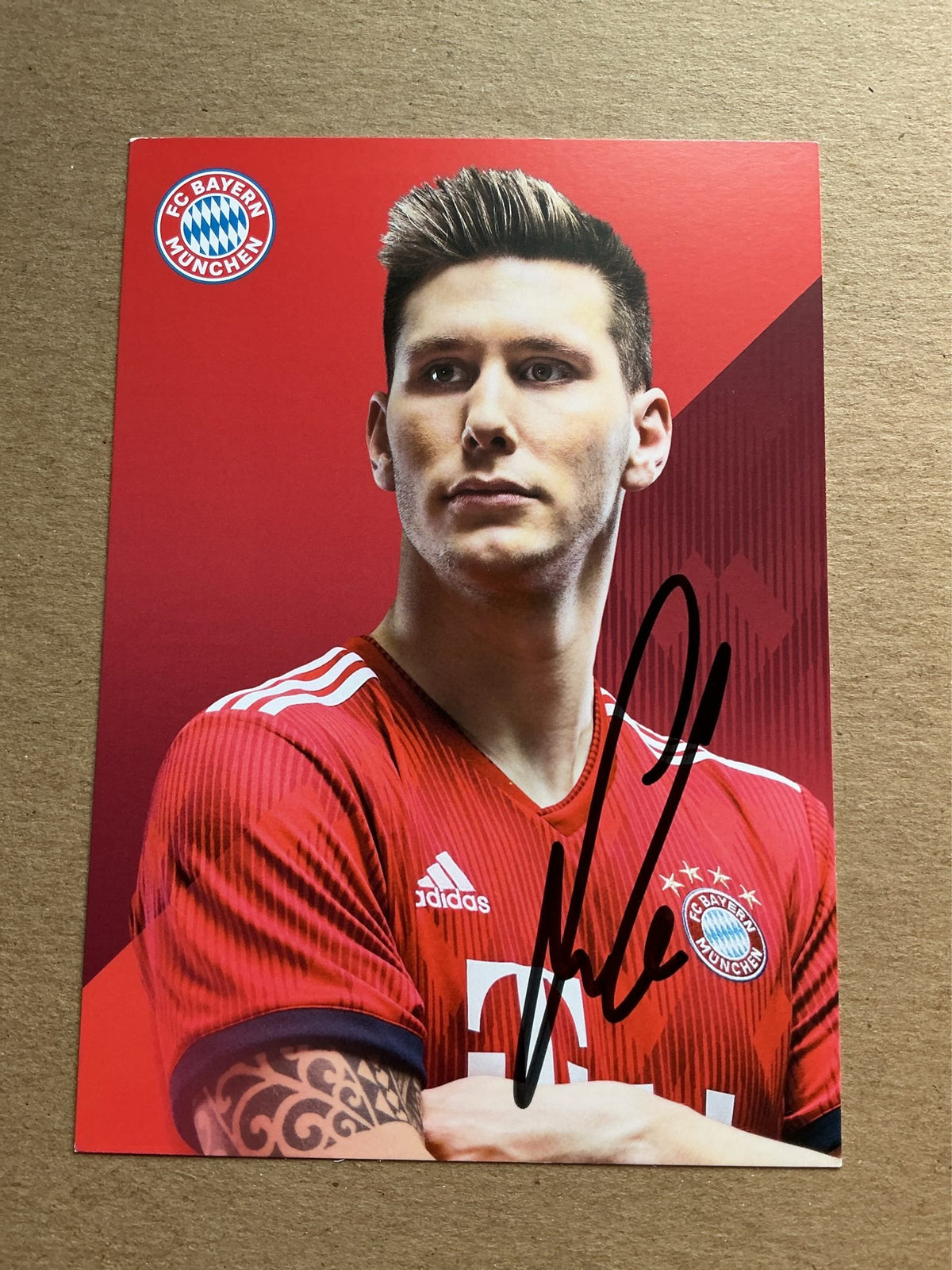 Niklas Süle, Germany 🇩🇪 FC Bayern München 2018/19 hand signed
