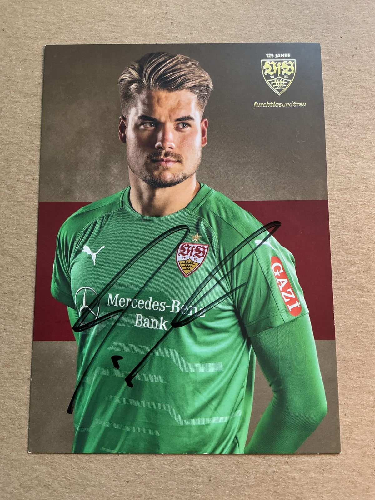 Alexander Meyer, Germany 🇩🇪 VfB Stuttgart 2018/19 hand signed