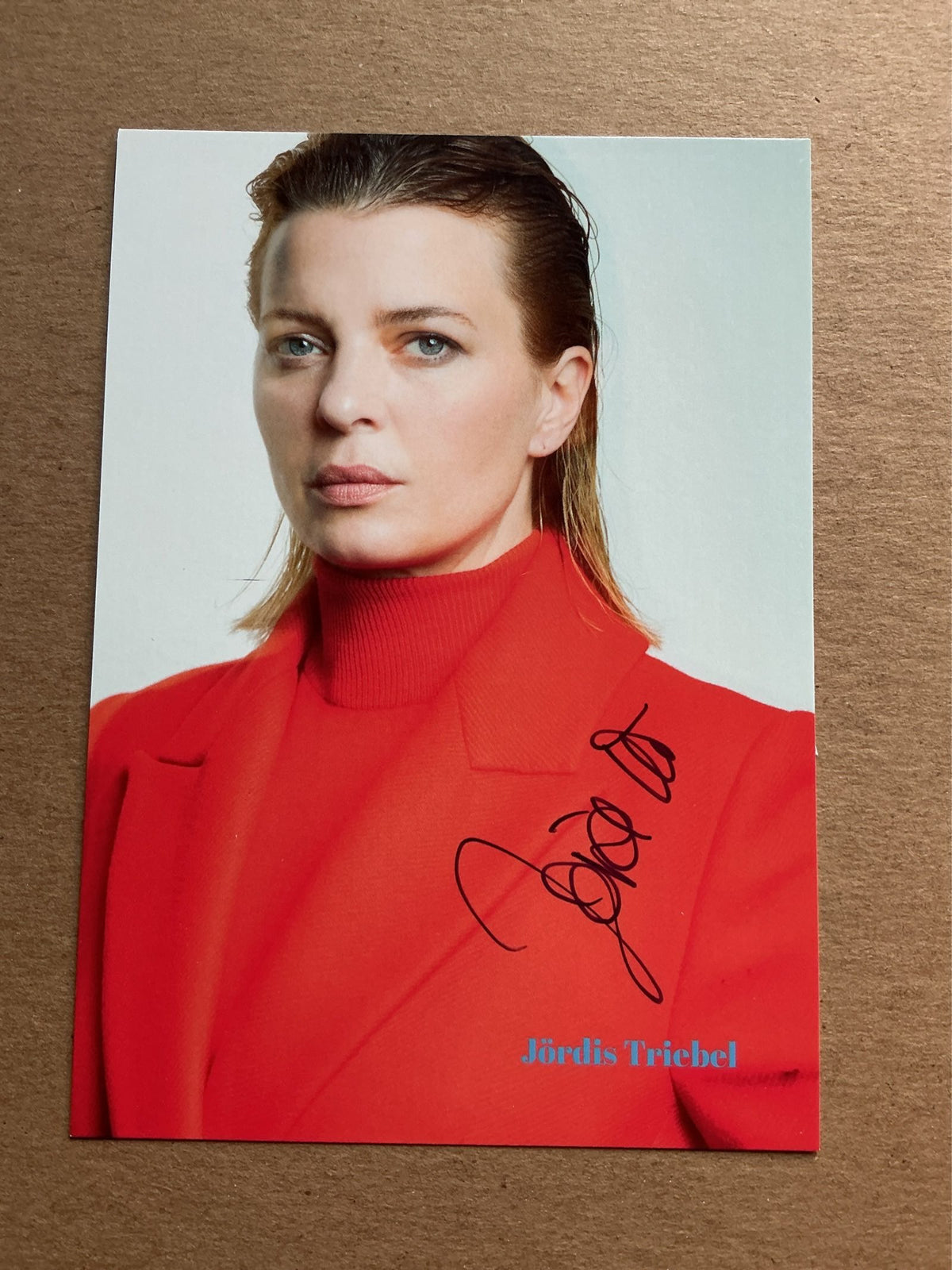 Jördis Triebel, Germany 🇩🇪 Actress 2026 hand signed