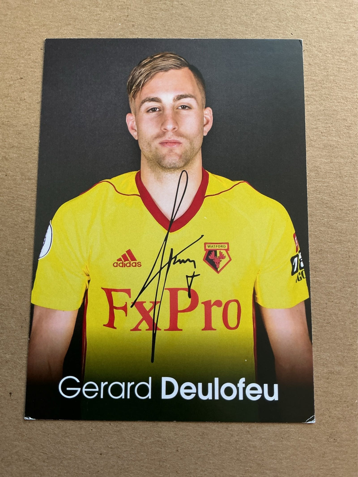 Gerard Deulofeu, Spain 🇪🇸 Watford FC 2017/18 unsigned