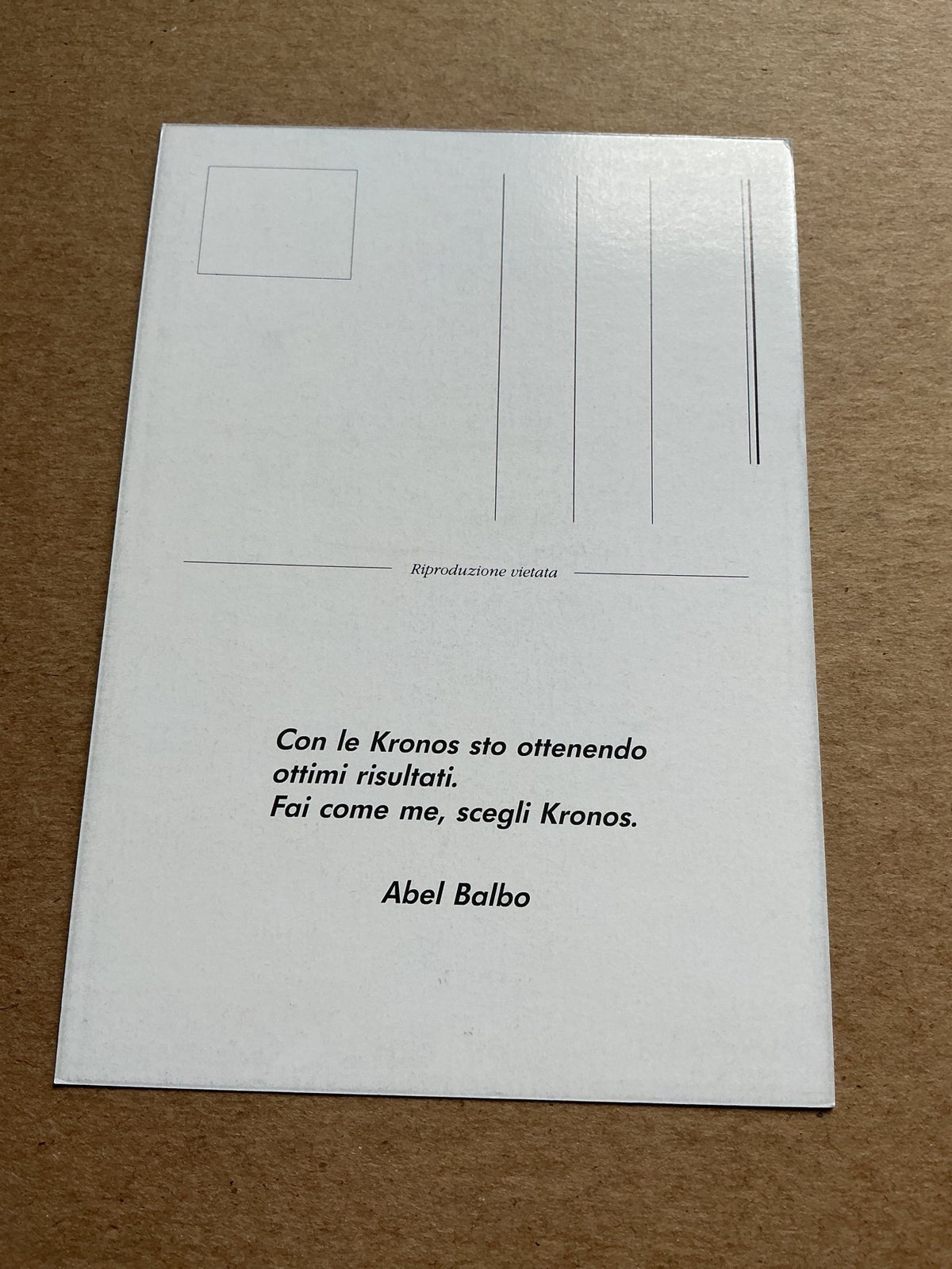 Abel Balbo, Argentina 🇦🇷 Udinese Calcio 1992/93 hand signed - Autographs-World