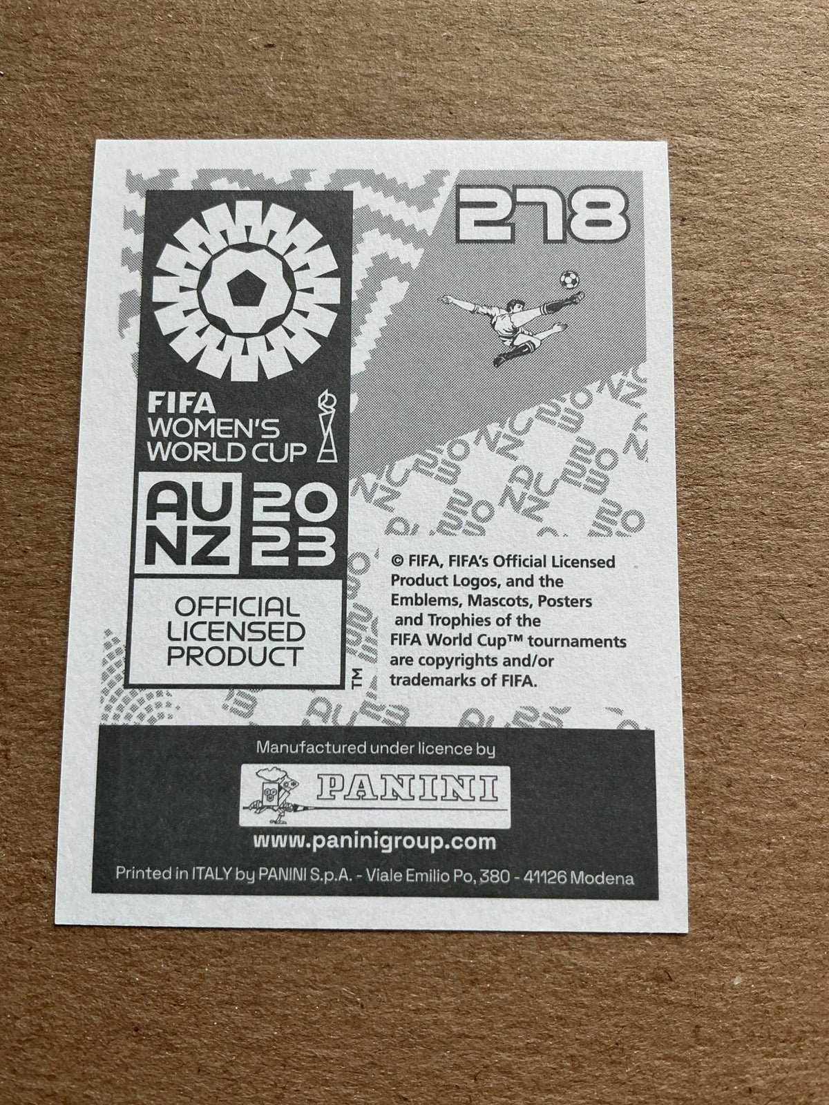 Ada Hegerberg, Norway 🇳🇴 FIFA Women’s World Cup 2023 Panini hand signed - Autographs-World