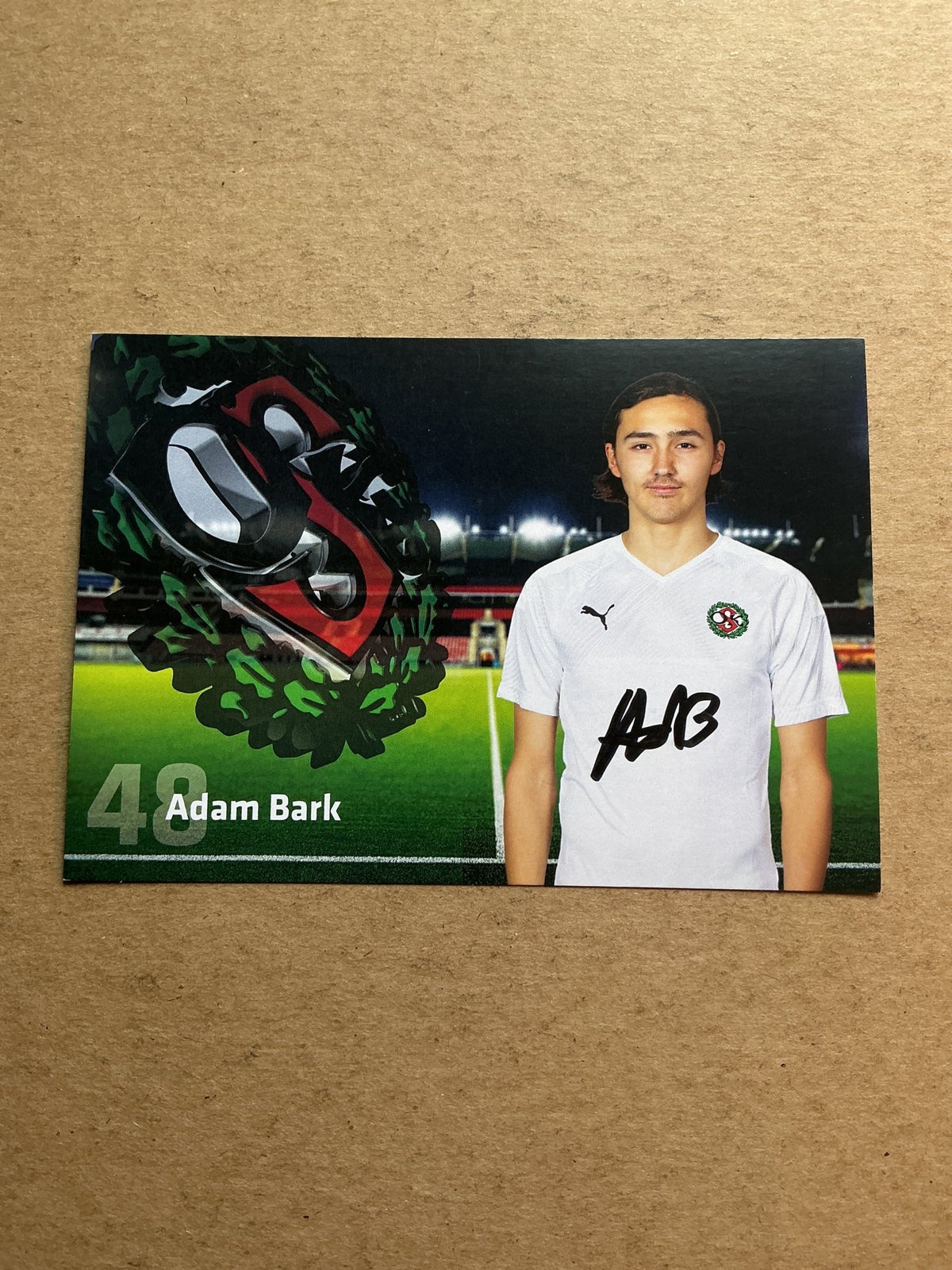 Adam Bark, Sweden 🇸🇪 Örebro SK 2019/20 hand signed - Autographs-World