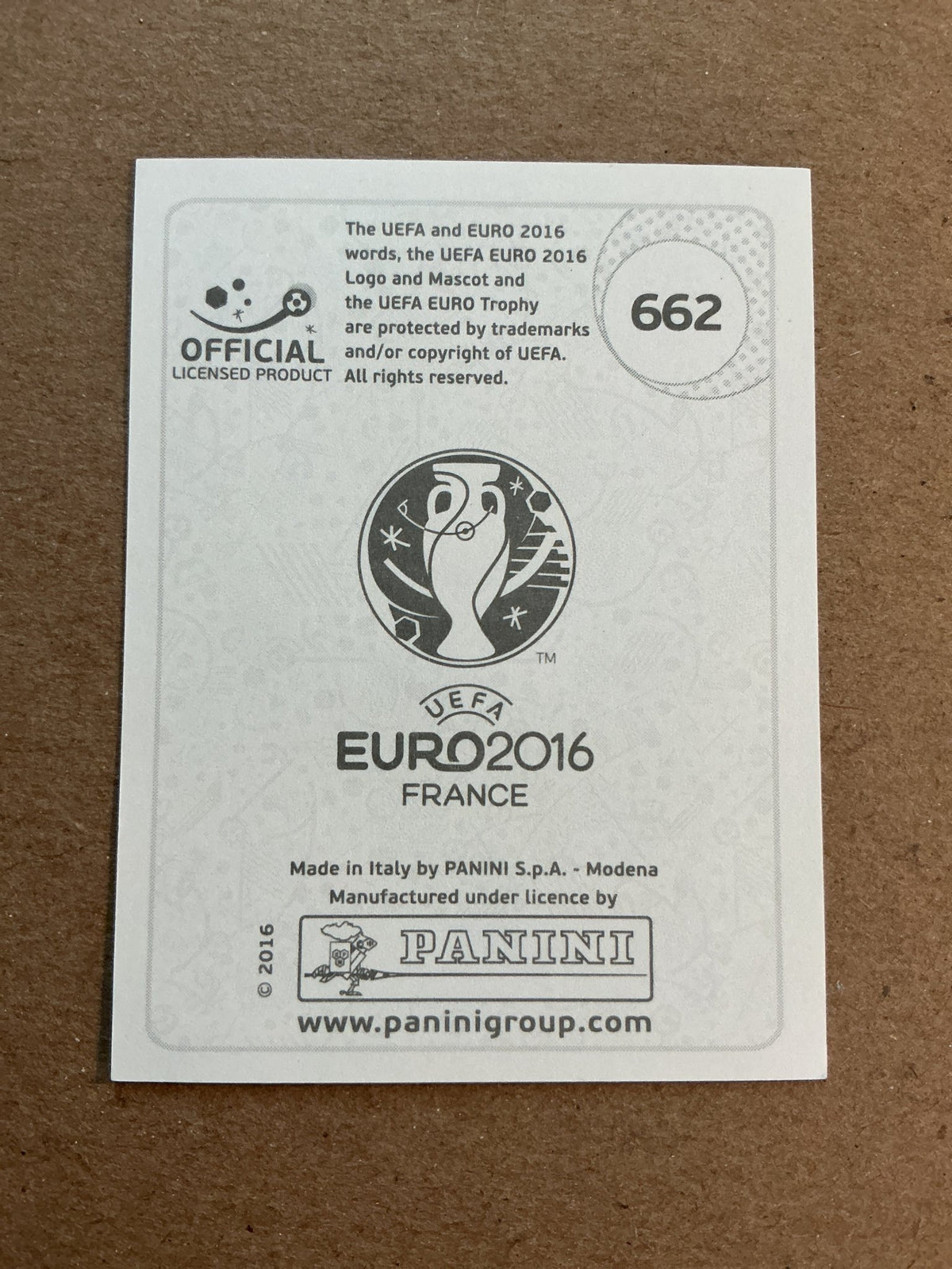 Ádám Bogdán, Hungary 🇭🇺 UEFA Euro 2016 Panini hand signed - Autographs-World