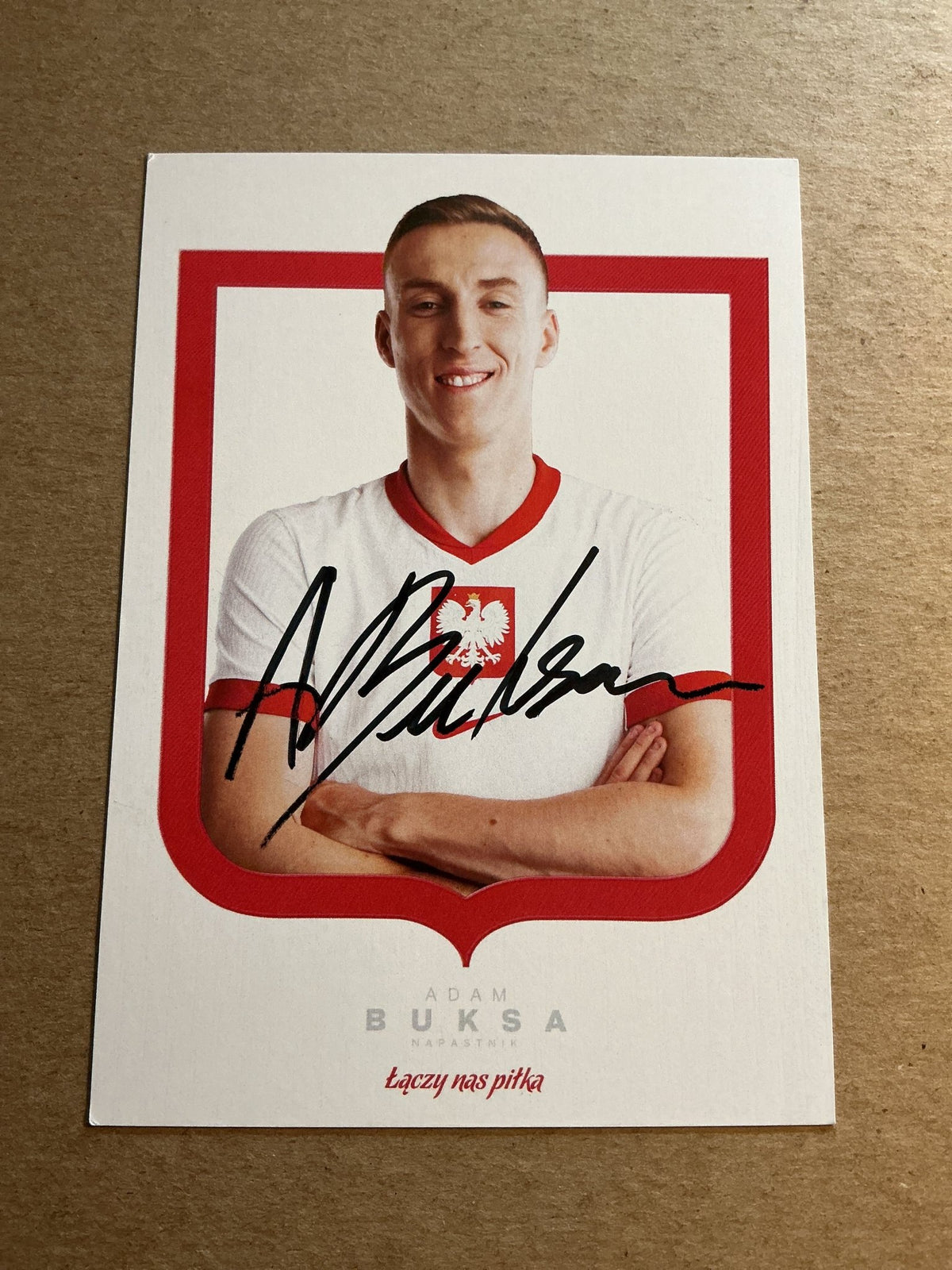 Adam Buksa, Poland 🇵🇱 UEFA Euro 2024 Antalyaspor hand signed - Autographs-World