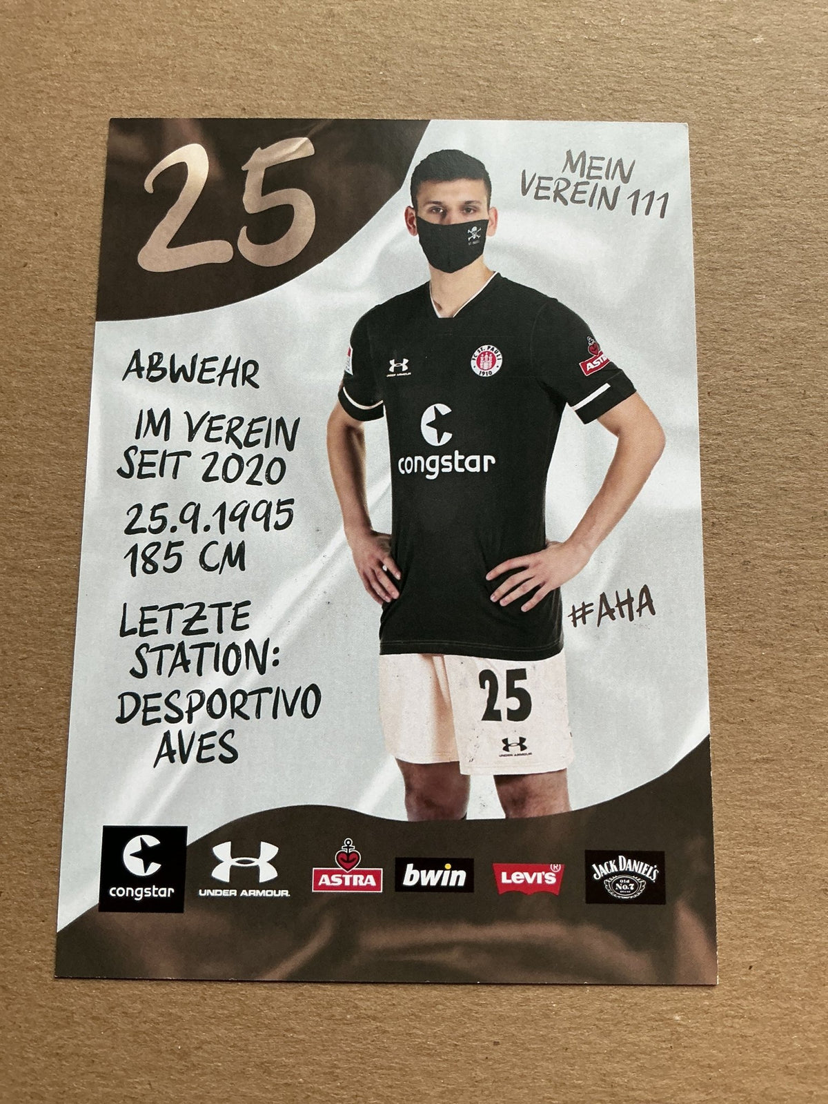 Adam Dźwigała, Poland 🇵🇱 FC St. Pauli 2020/21 hand signed - Autographs-World