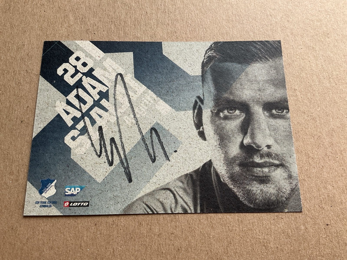 Ádám Szalai, Hungary 🇭🇺 TSG 1899 Hoffenheim 2018/19 hand signed - Autographs-World