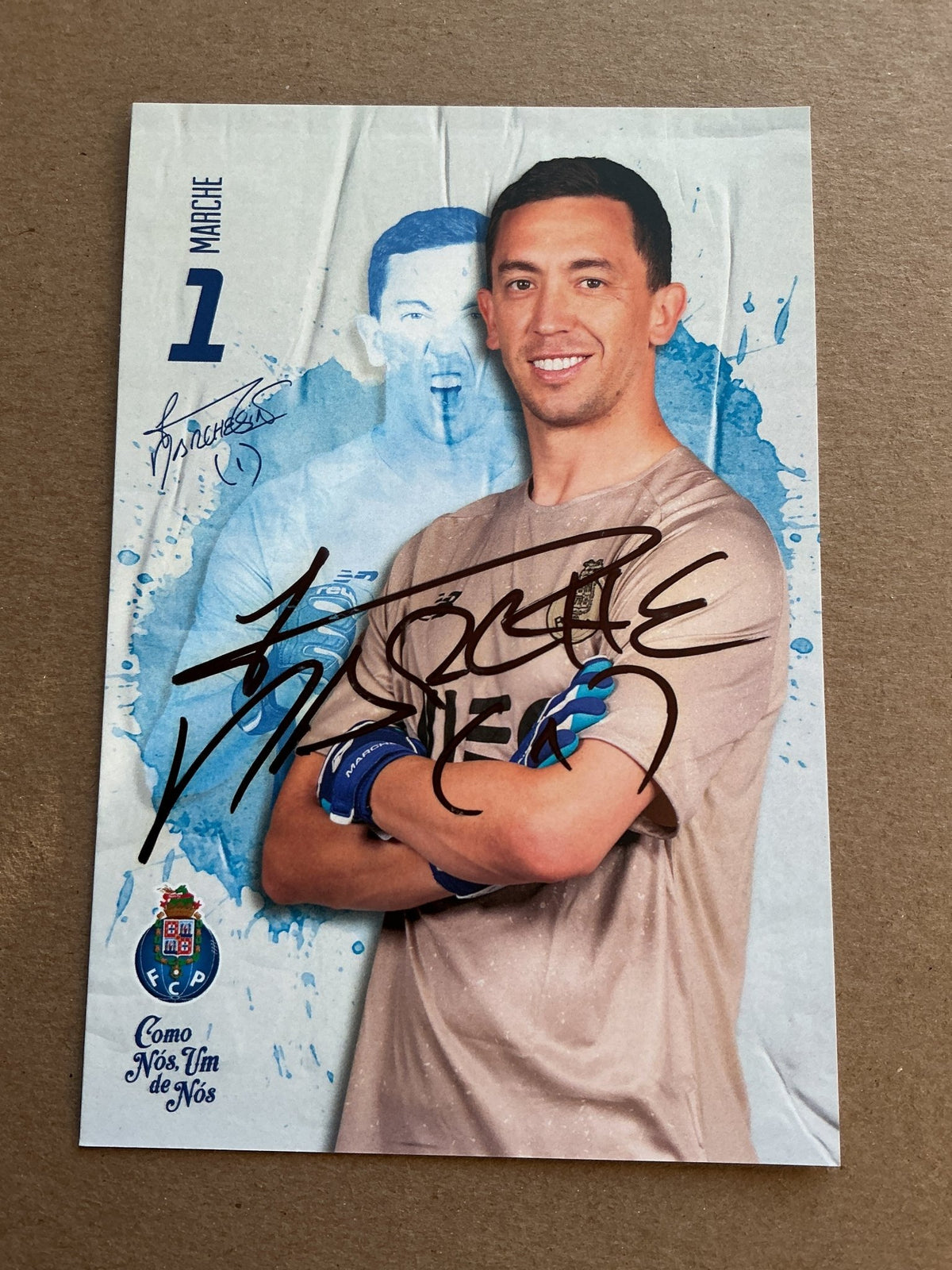Agustin Marchesin, Argentina 🇦🇷 FC Porto 2021/22 hand signed - Autographs-World