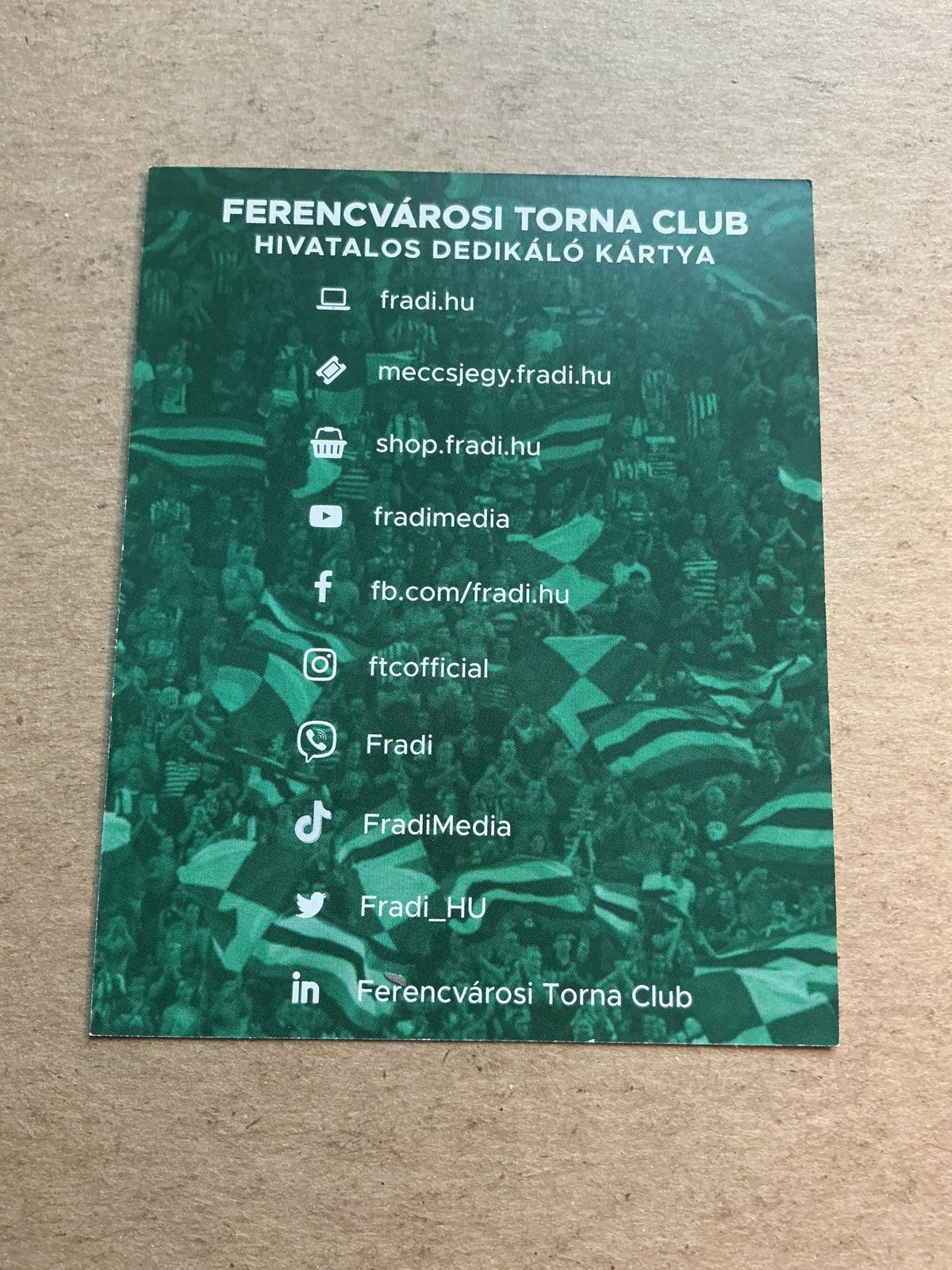 Aïssa Laïdouni, Tunisia 🇹🇳 Ferencvaros TC 2021/22 hand signed - Autographs-World