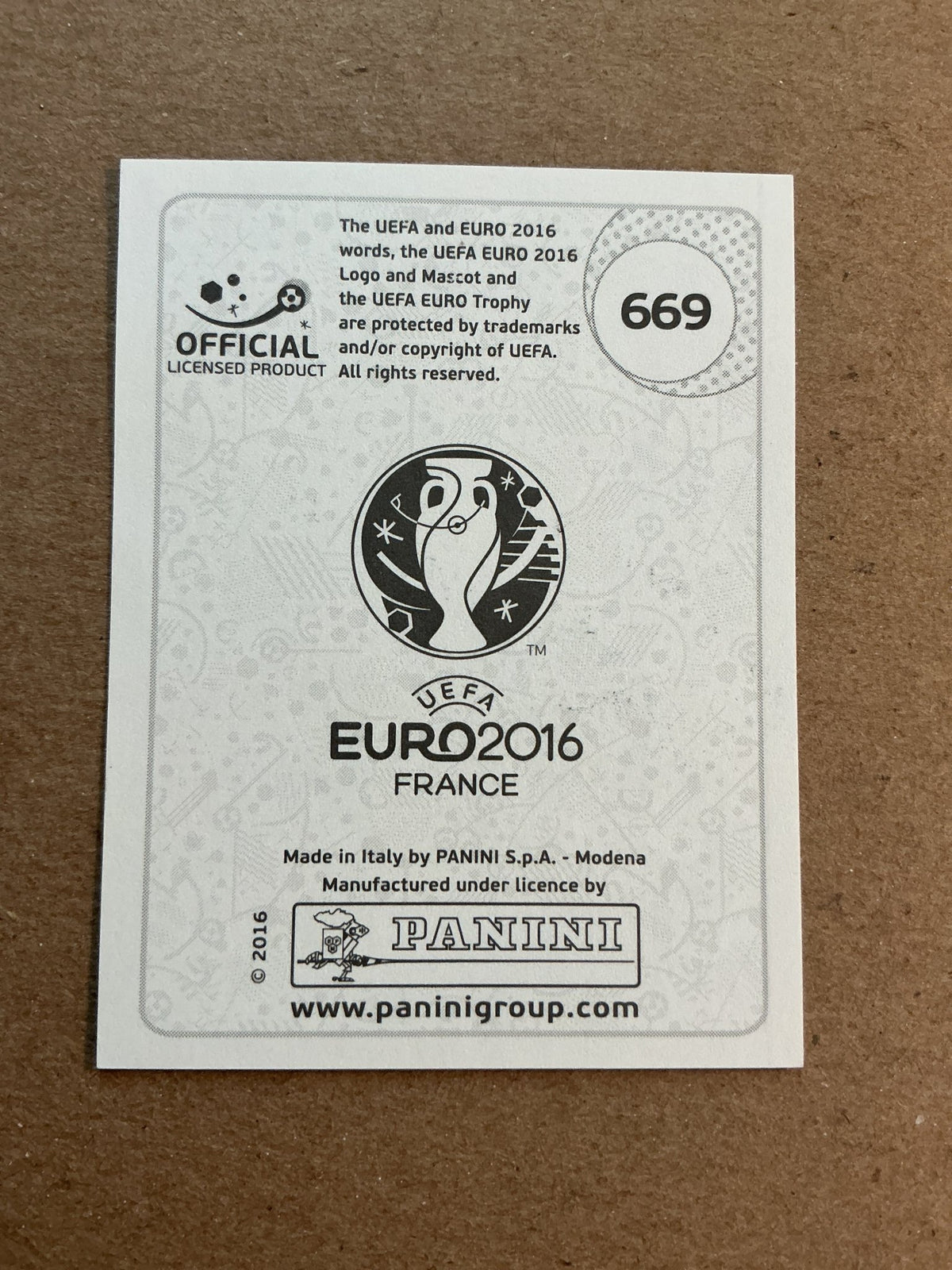 Ákos Elek, Hungary 🇭🇺 UEFA Euro 2016 Panini hand signed - Autographs-World