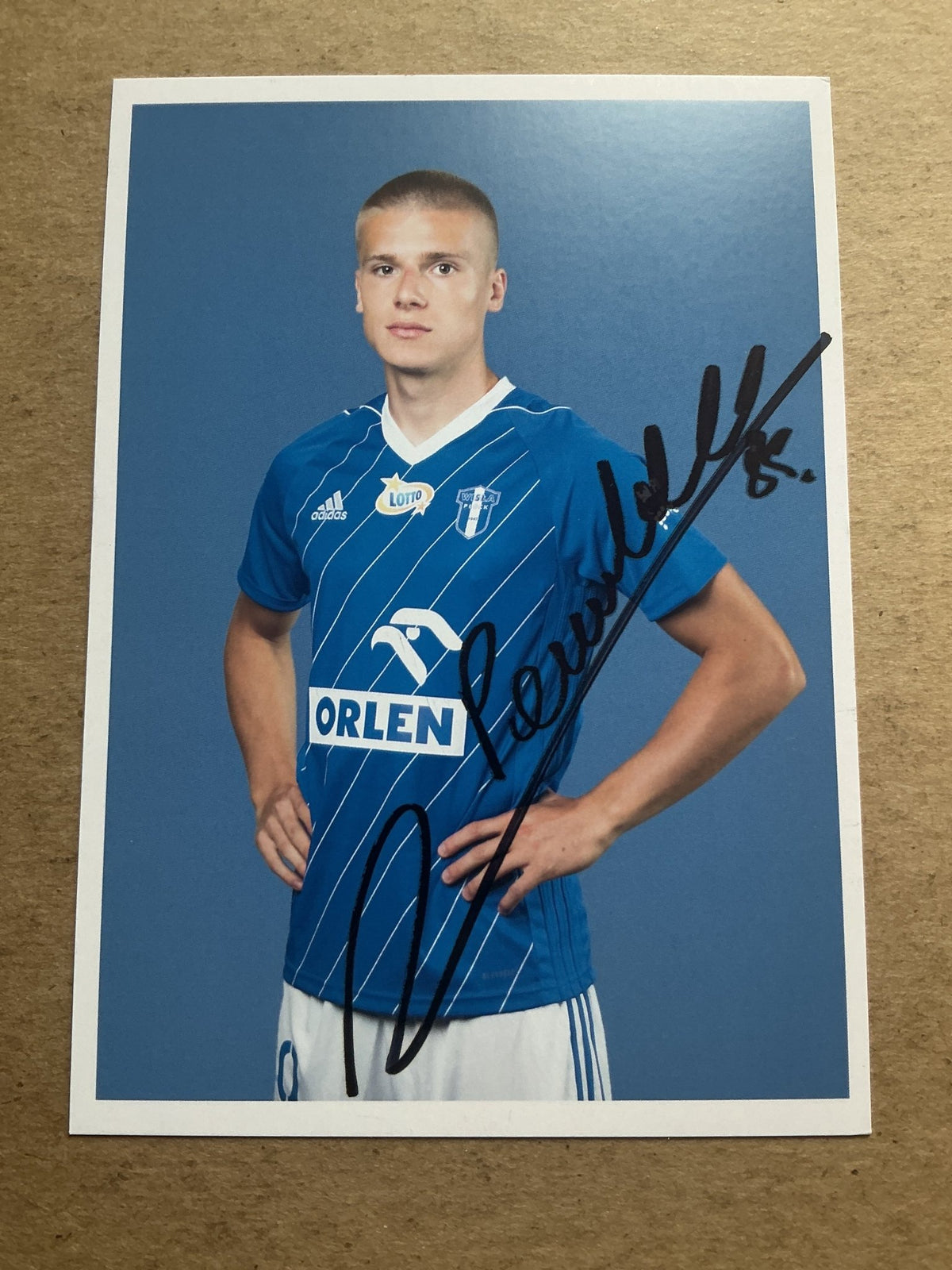 Aleksander Pawlak, Poland 🇵🇱 Wisła Płock 2020/21 hand signed - Autographs-World