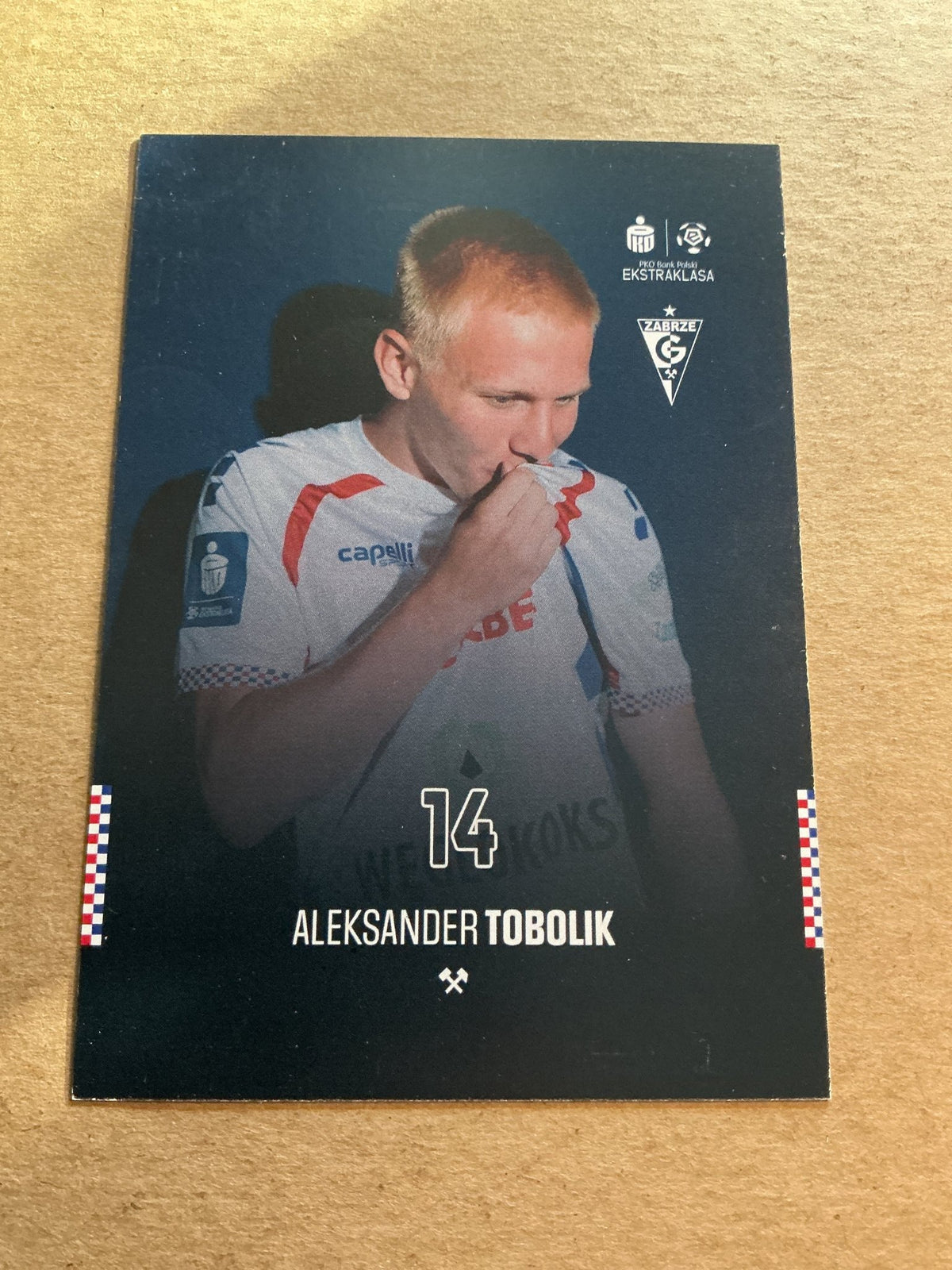 Aleksander Tobolik, Poland 🇵🇱 Gornik Zabrze 2024/25 hand signed - Autographs-World