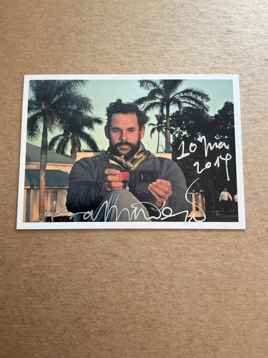 Alexander Beyer, Germany 🇩🇪 Actor hand signed - Autographs-World