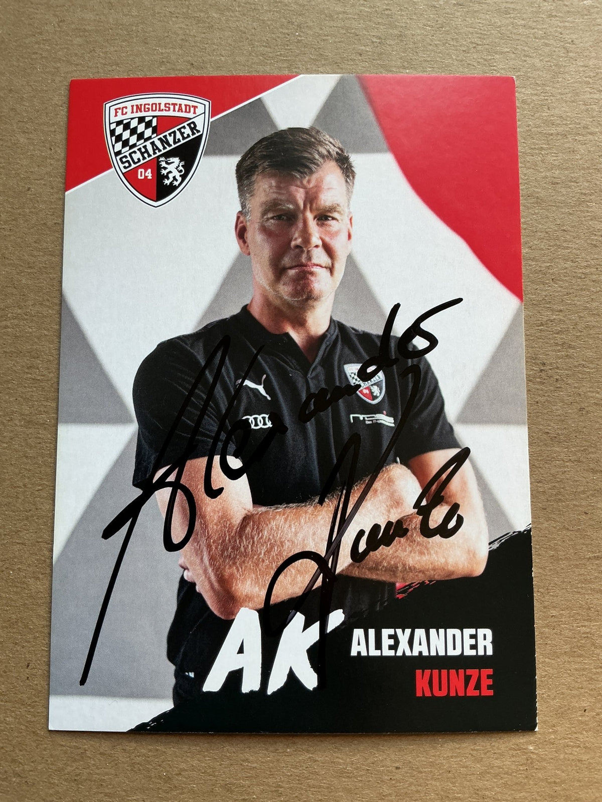 Alexander Kunze, Germany 🇩🇪 FC Ingolstadt 04 2020/21 hand signed - Autographs-World