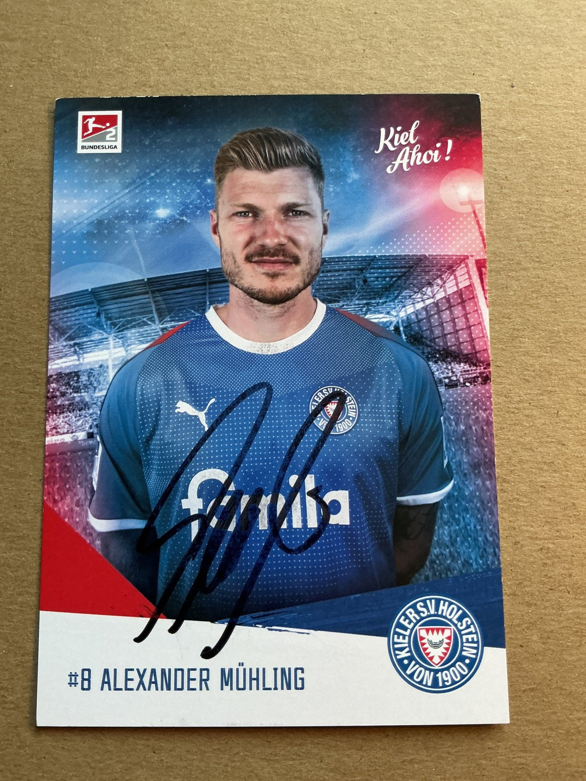 Alexander Mühling, Germany 🇩🇪 Holstein Kiel 2019/20 hand signed - Autographs-World
