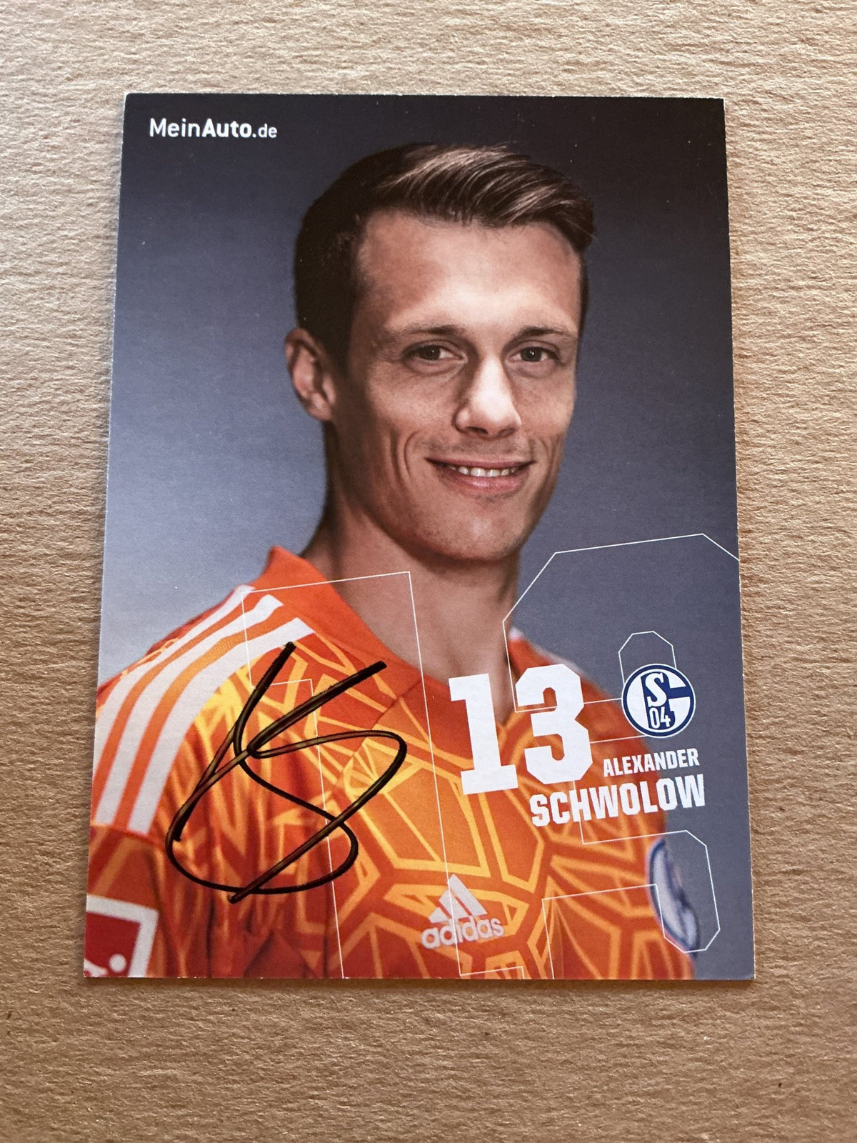 Alexander Schwolow, Germany 🇩🇪 FC Schalke 04 2022/23 hand signed - Autographs-World