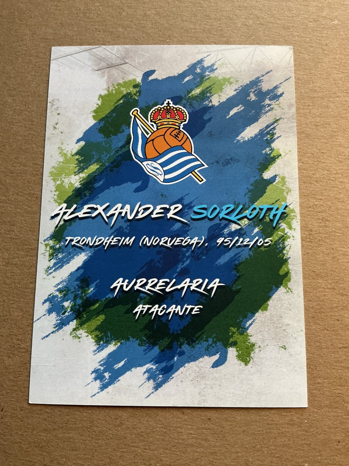 Alexander Sorløth, Norway 🇳🇴 Real Sociedad 2022/23 hand signed - Autographs-World