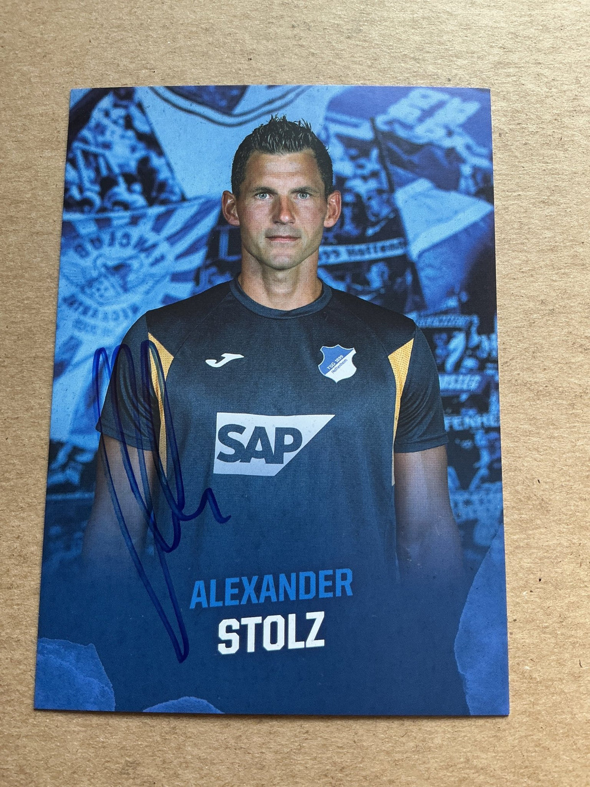 Alexander Stolz, Germany 🇩🇪 TSG 1899 Hoffenheim 2023/24 hand signed - Autographs-World