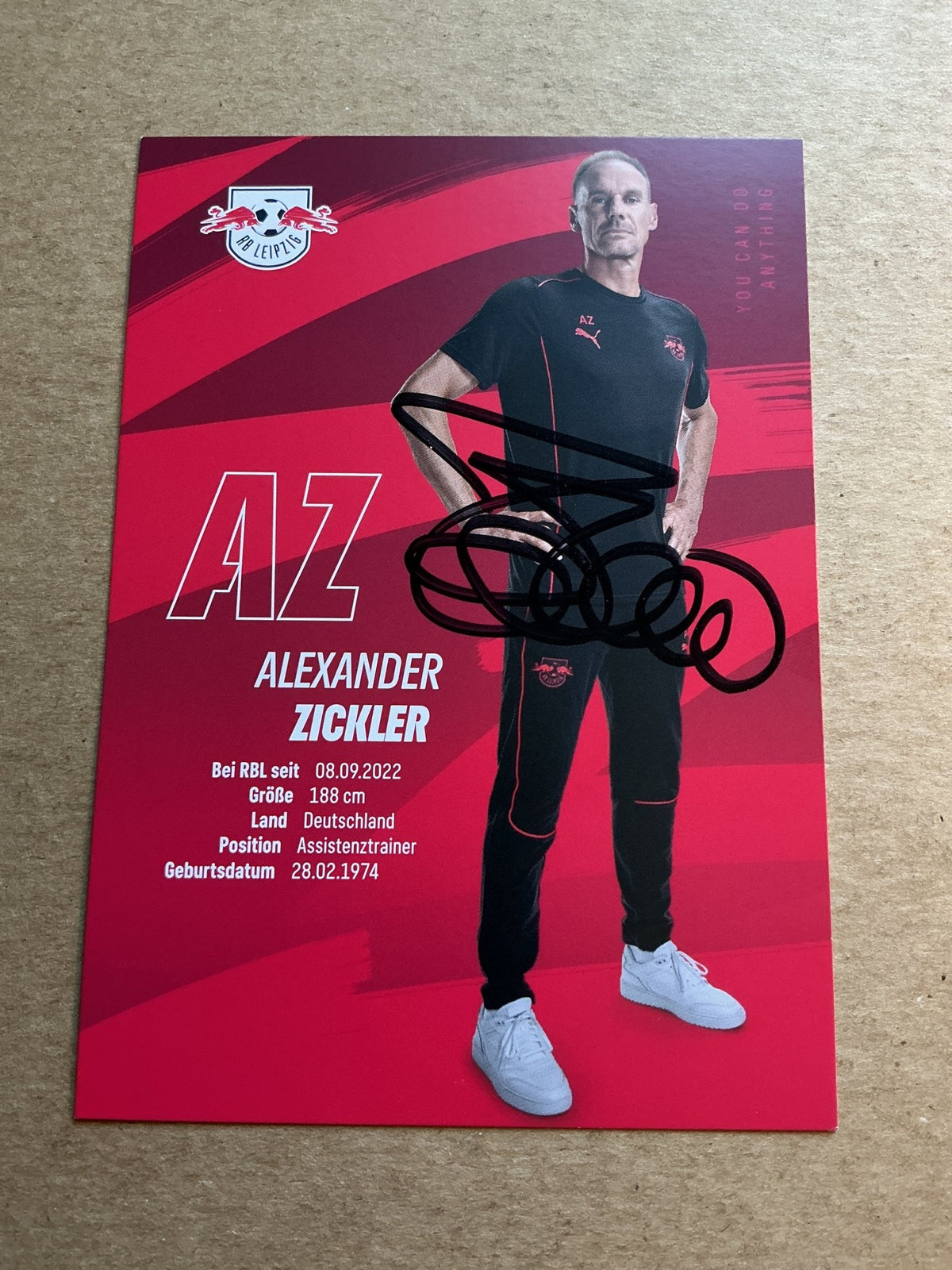 Alexander Zickler, Germany 🇩🇪 RB Leipzig 2024/25 hand signed - Autographs-World