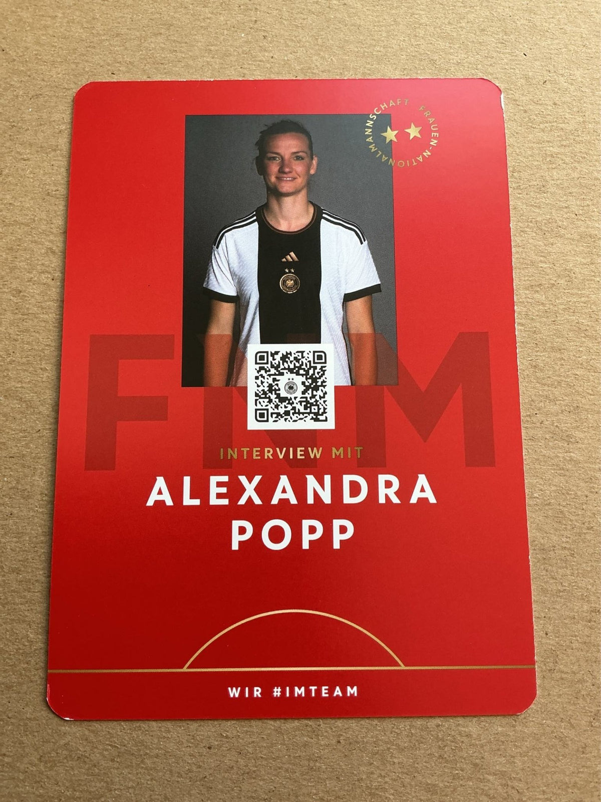 Alexandra Popp, Germany 🇩🇪 FIFA World Cup 2023 hand signed - Autographs-World