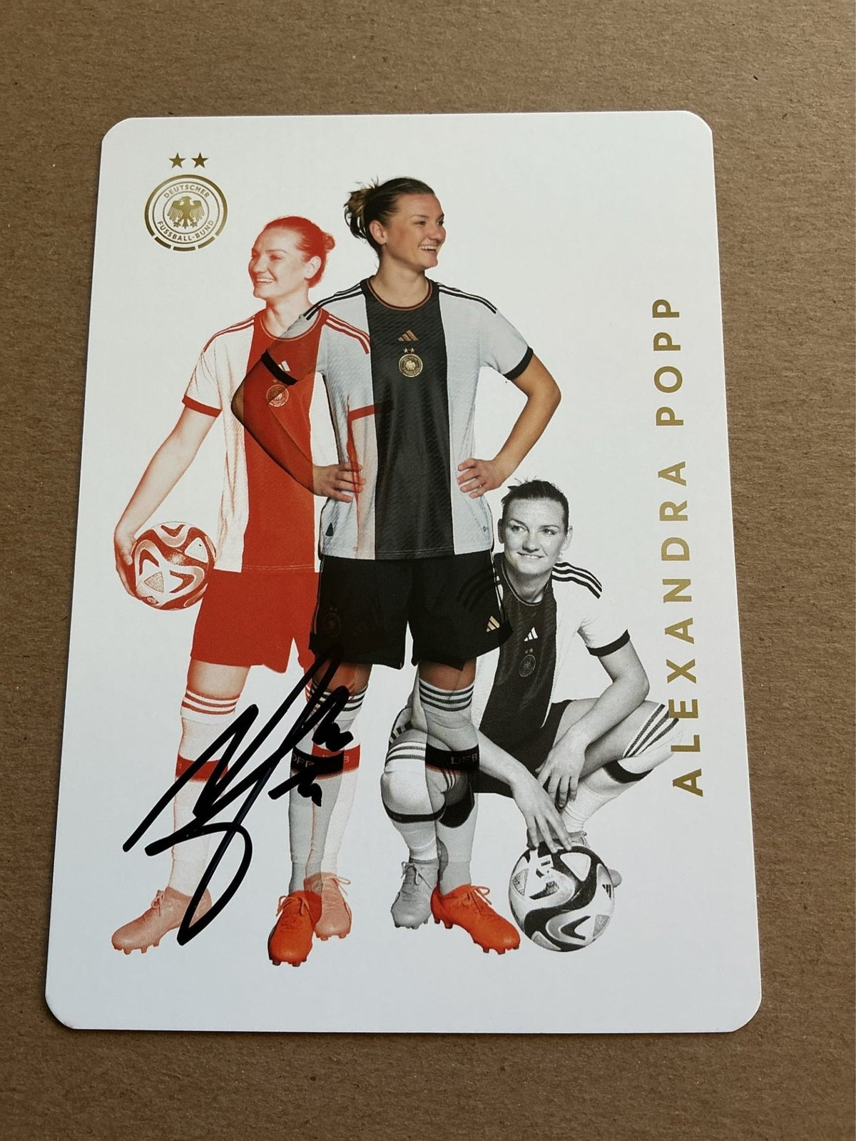 Alexandra Popp, Germany 🇩🇪 FIFA World Cup 2023 hand signed - Autographs-World