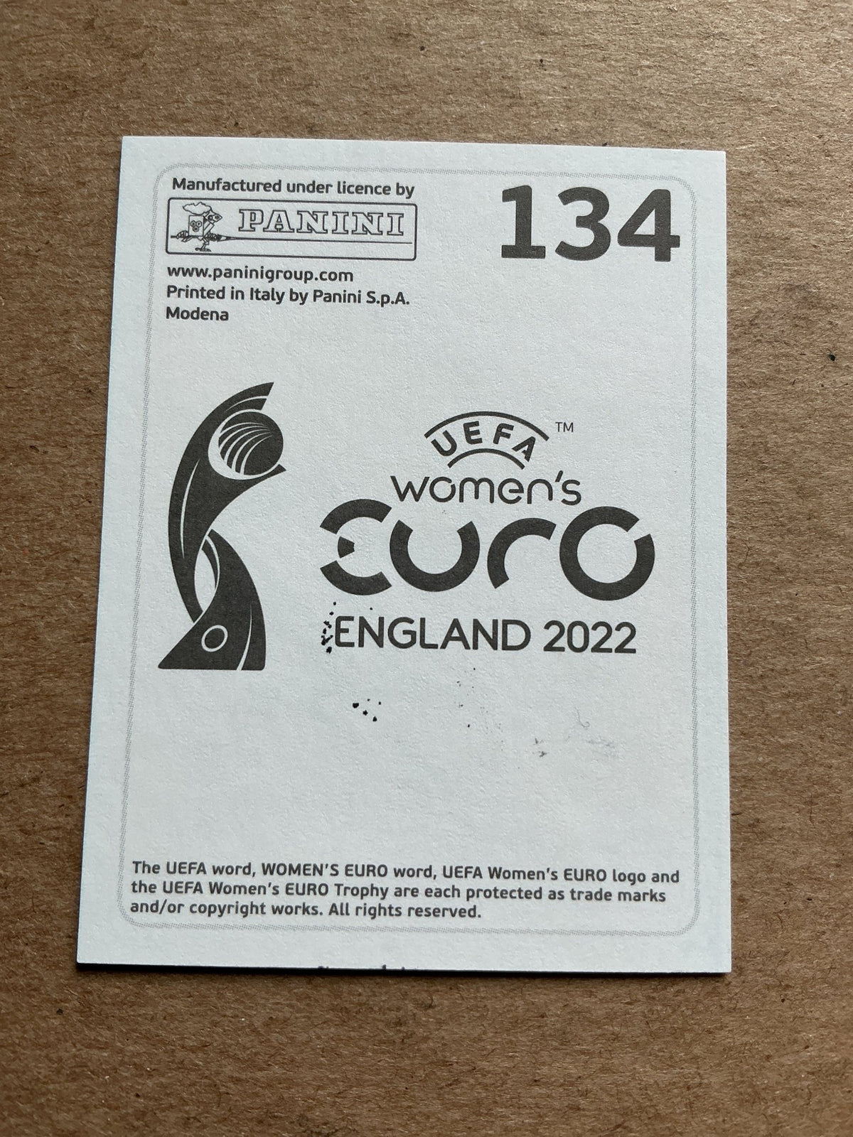 Alexandra Popp, Germany 🇩🇪 UEFA Women’s Euro Cup 2022 Panini hand signed - Autographs-World