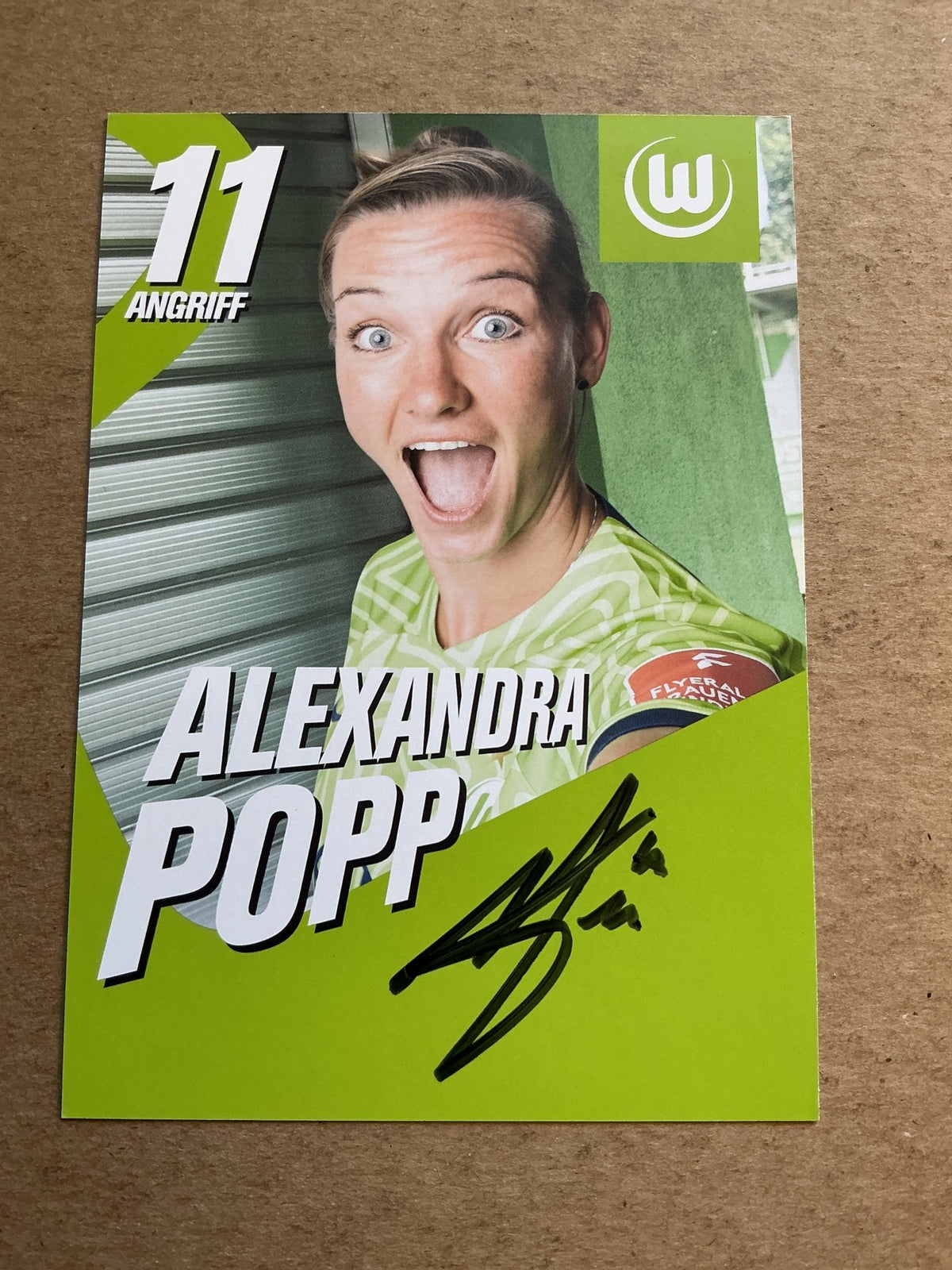 Alexandra Popp, Germany 🇩🇪 VfL Wolfsburg 2022/23 hand signed - Autographs-World