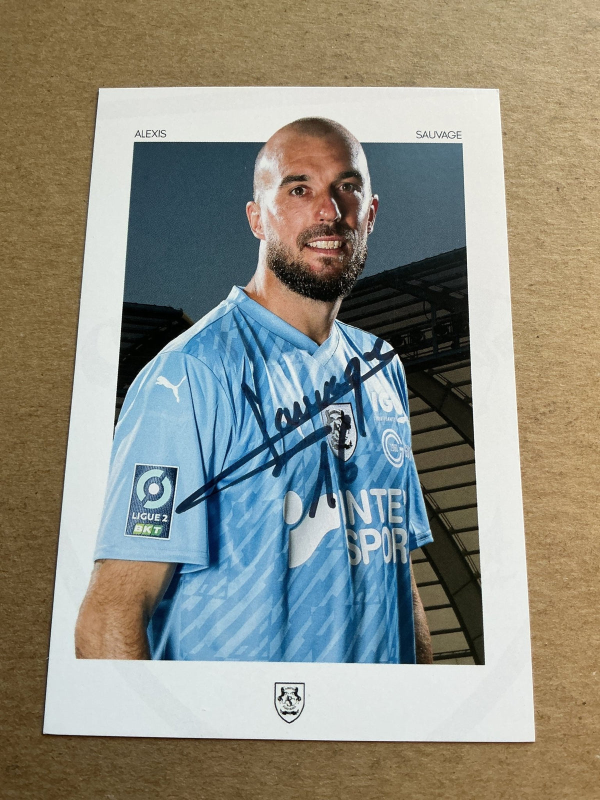 Alexis Sauvage, France 🇫🇷 Amiens SC 2023/24 hand signed - Autographs-World