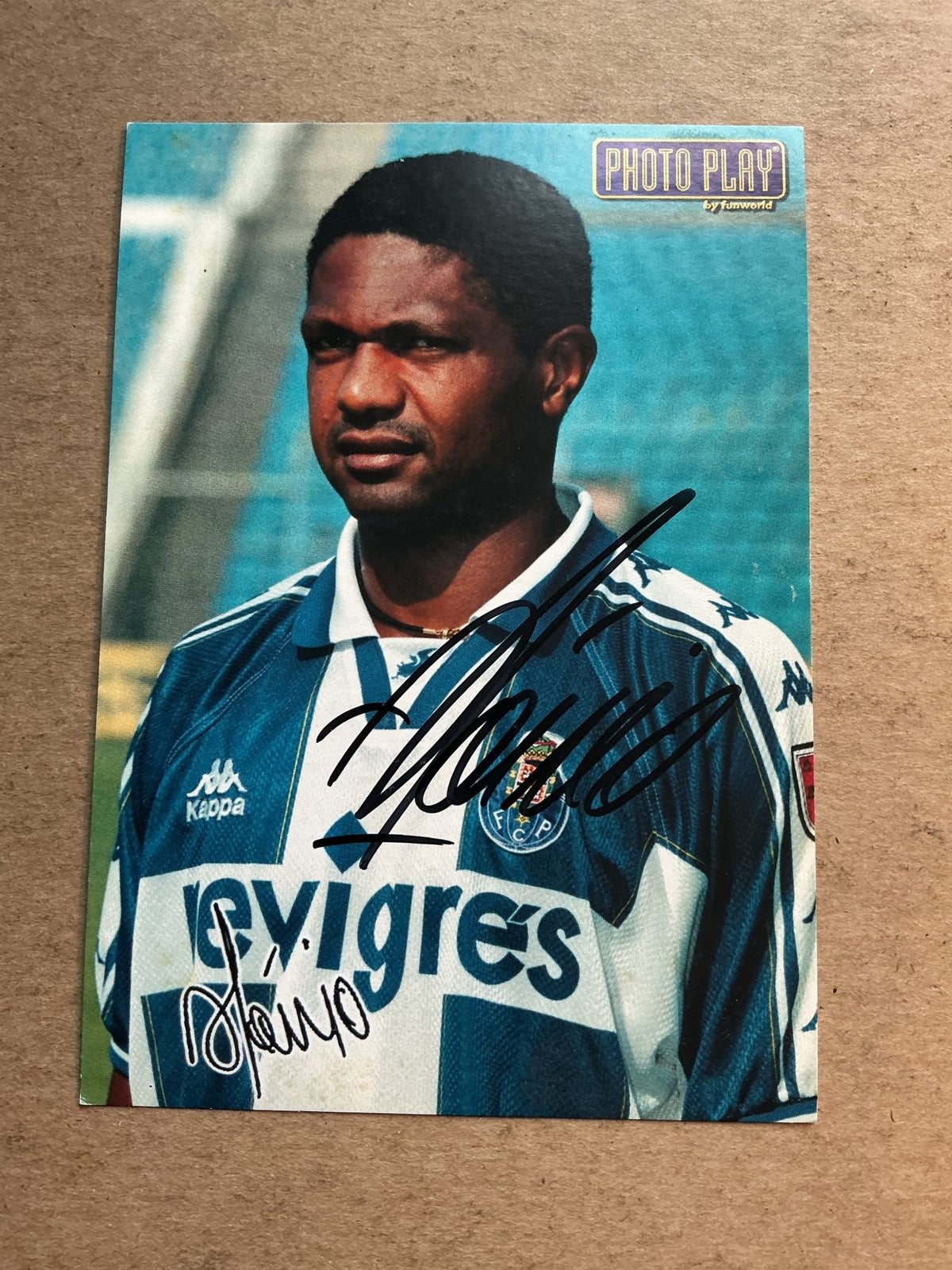 Aloísio, Brazil 🇧🇷 FC Porto 1998/99 hand signed - Autographs-World