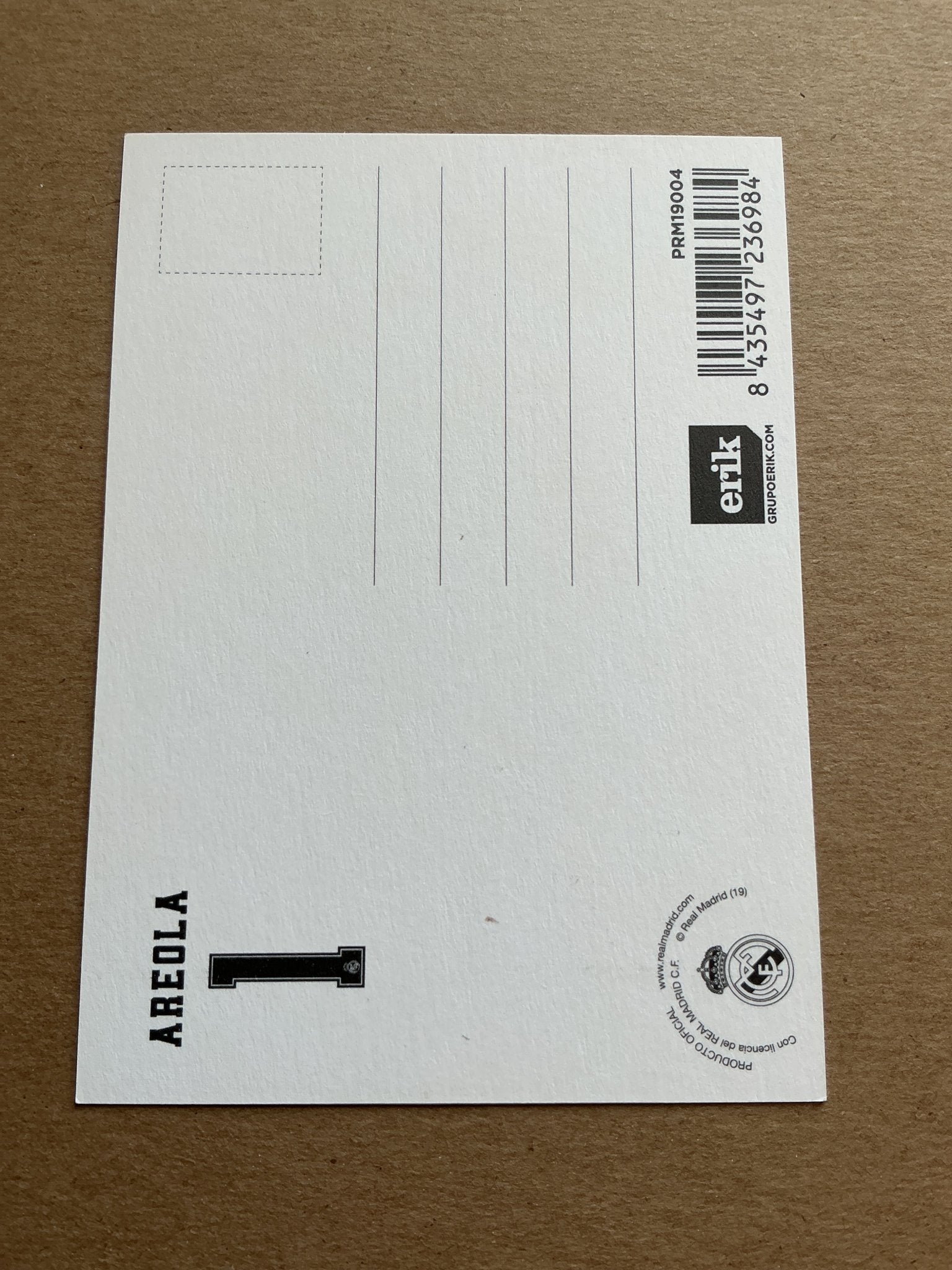 Alphone Areola, France 🇫🇷 Real Madrid 2019/20 hand signed - Autographs-World