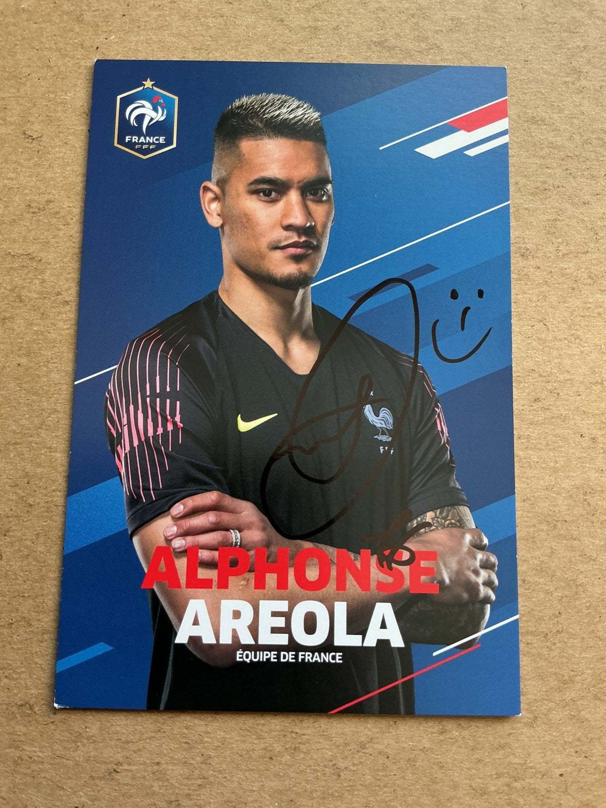 Alphonse Areola, France 🇫🇷 FIFA World Cup 2018 hand signed - Autographs-World