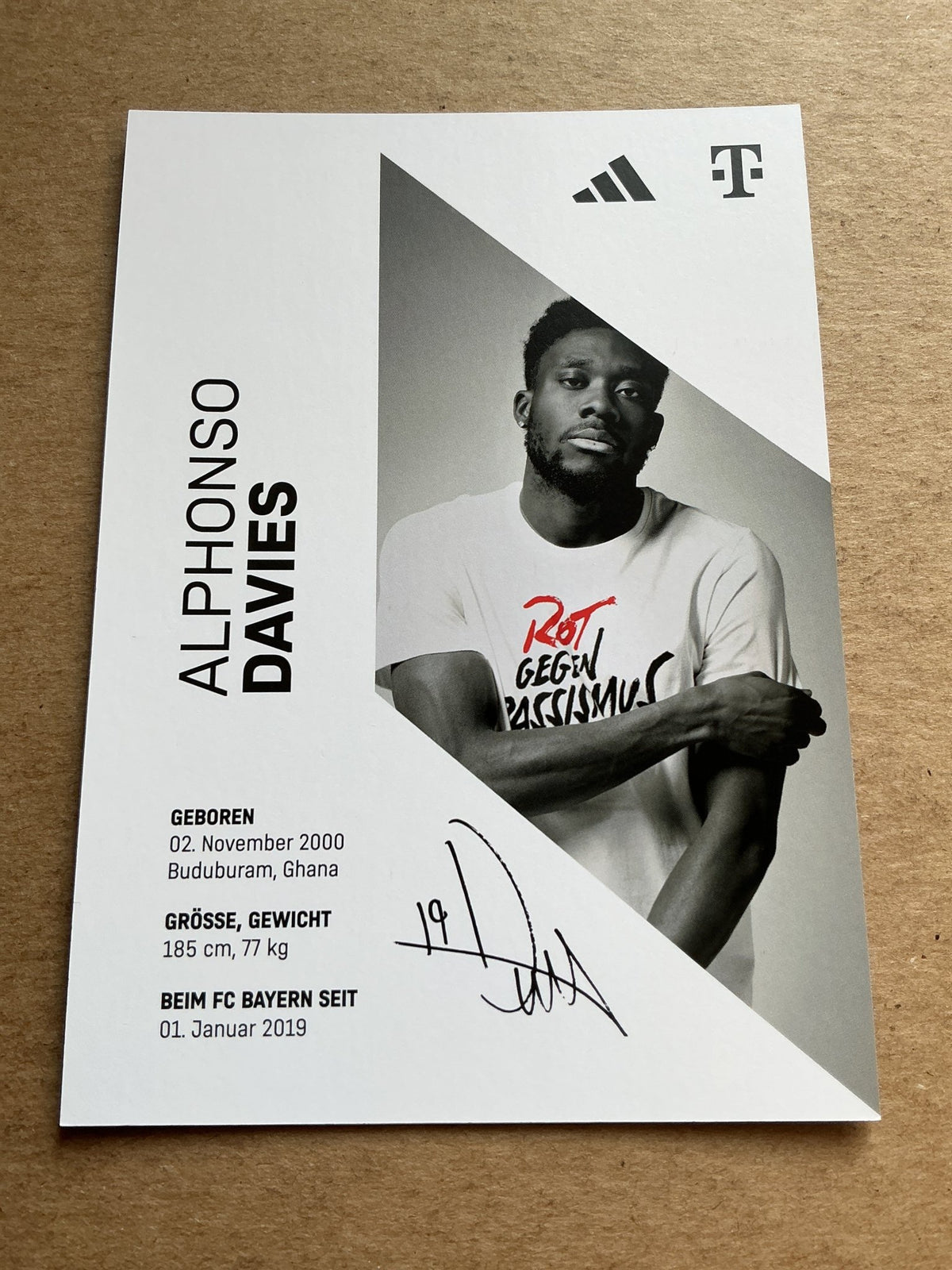 Alphonso Davies, Canada 🇨🇦 FC Bayern München 2023/24 hand signed - Autographs-World
