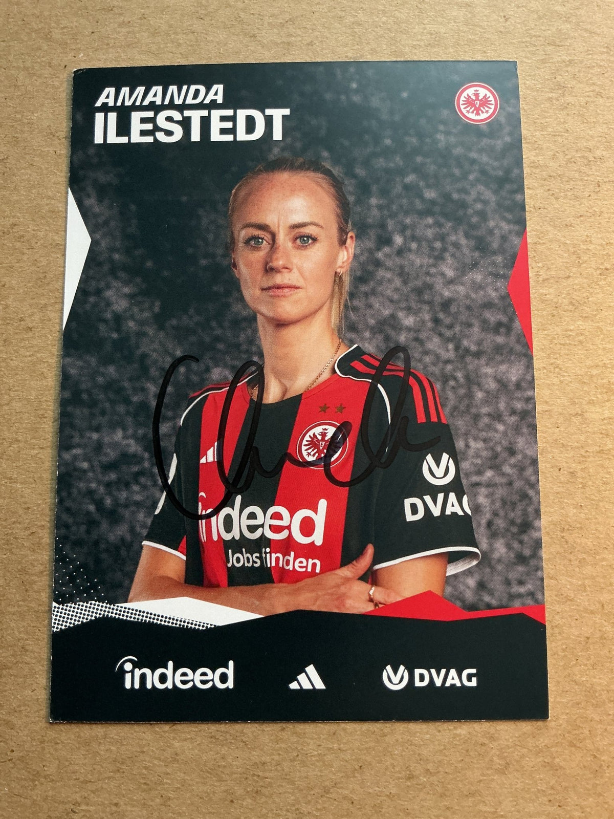 Amanda Ilestedt, Sweden 🇸🇪 Eintracht Frankfurt 2025/26 hand signed - Autographs-World