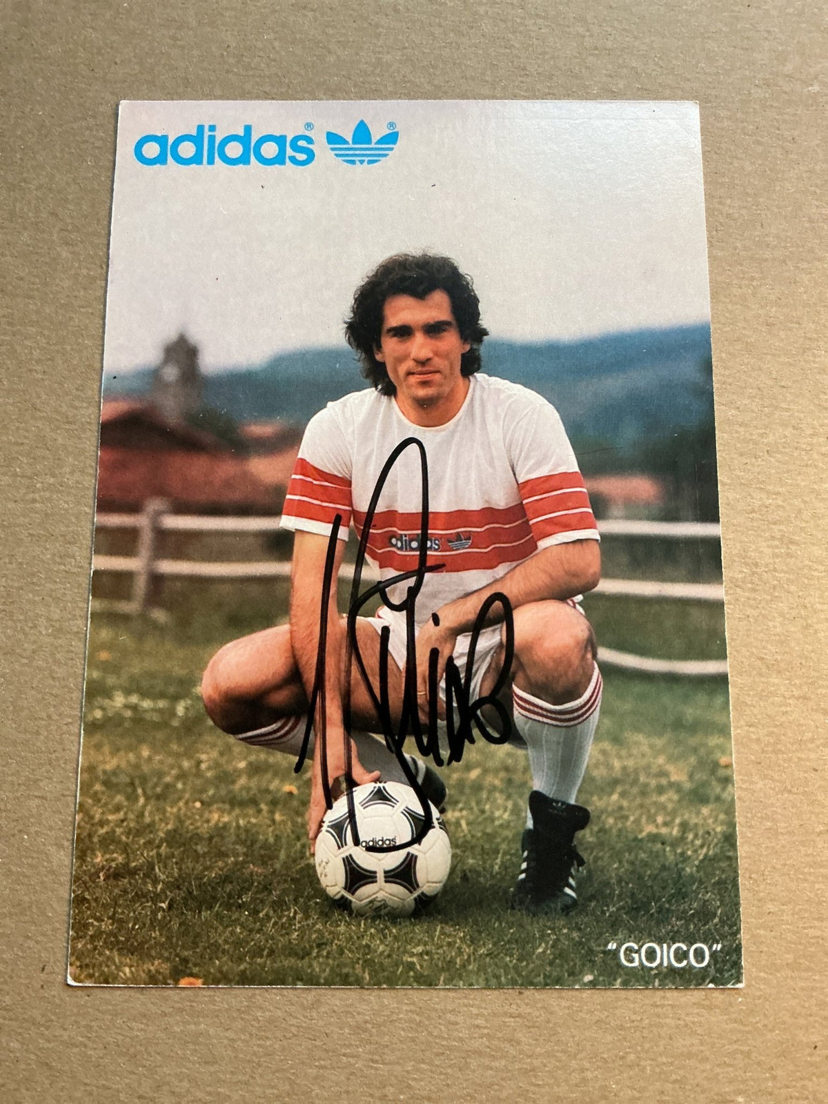 Andoni Goikoetxea, Spain 🇪🇸 Athletic Bilbao 1982/83 hand signed - Autographs-World