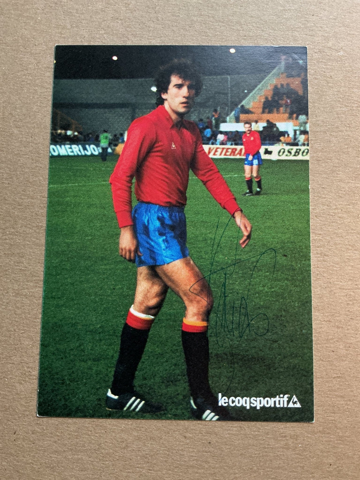 Andoni Goikoetxea, Spain 🇪🇸 FIFA World Cup 1986 hand signed - Autographs-World