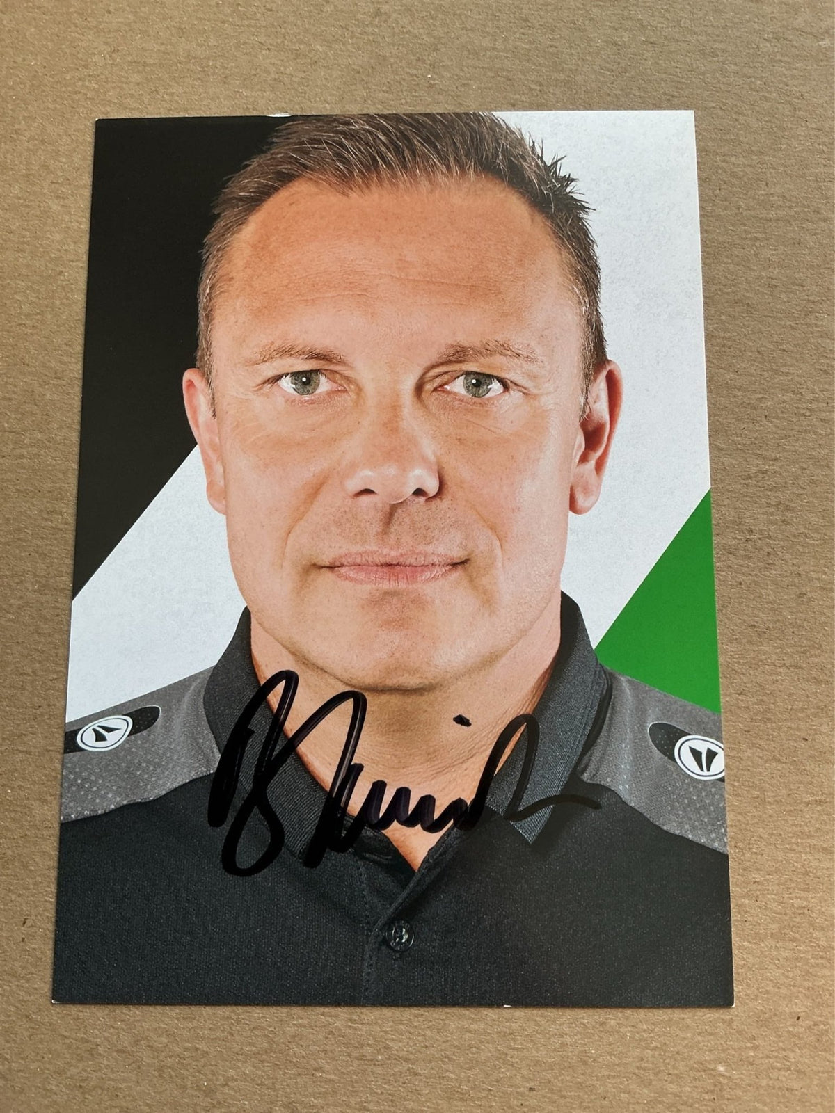 André Breitenreiter, Germany 🇩🇪 Hannover 96 2017/18 hand signed - Autographs-World