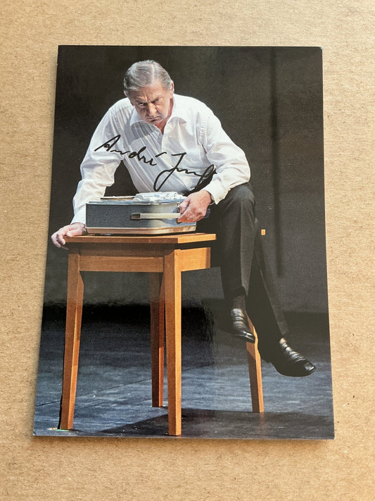 André Jung, Luxemburg 🇱🇺 Actor 2025 hand signed - Autographs-World