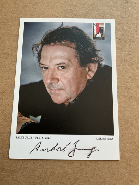 André Jung, Luxemburg 🇱🇺 Actor 2025 hand signed - Autographs-World