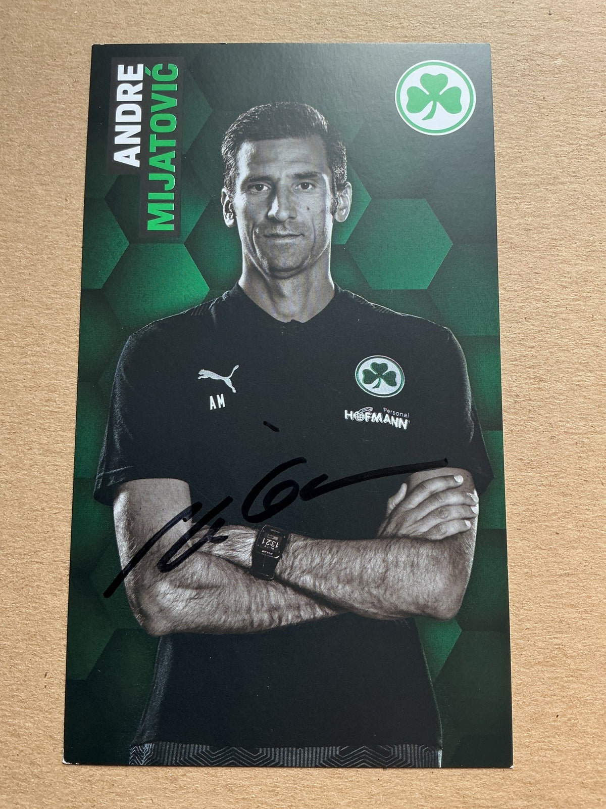 Andre Mijatović, Croatia 🇭🇷 SpVgg Greuther Fürth 2020/21 hand signed - Autographs-World