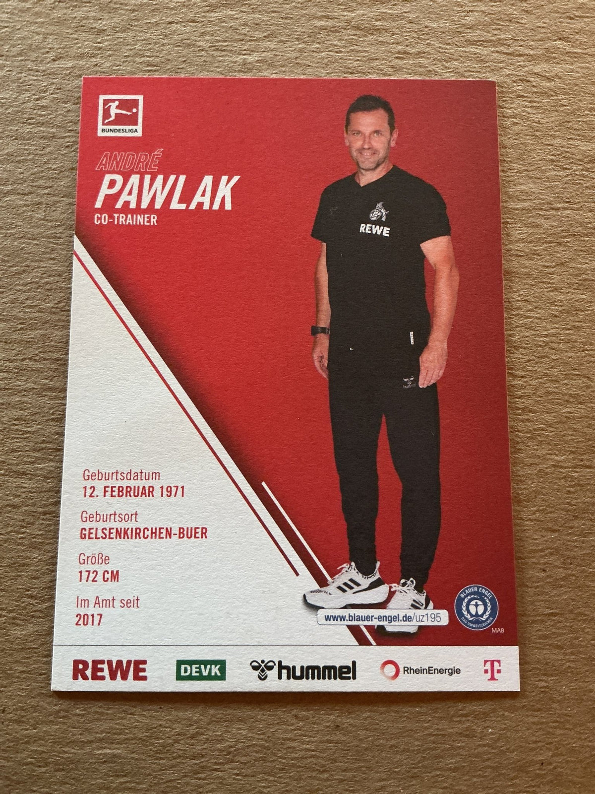 André Pawlak, Germany 🇩🇪 1.FC Köln 2022/23 hand signed - Autographs-World