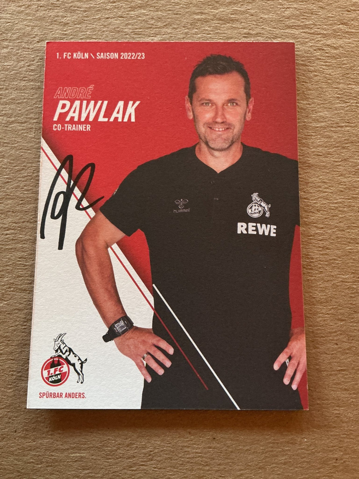 André Pawlak, Germany 🇩🇪 1.FC Köln 2022/23 hand signed - Autographs-World