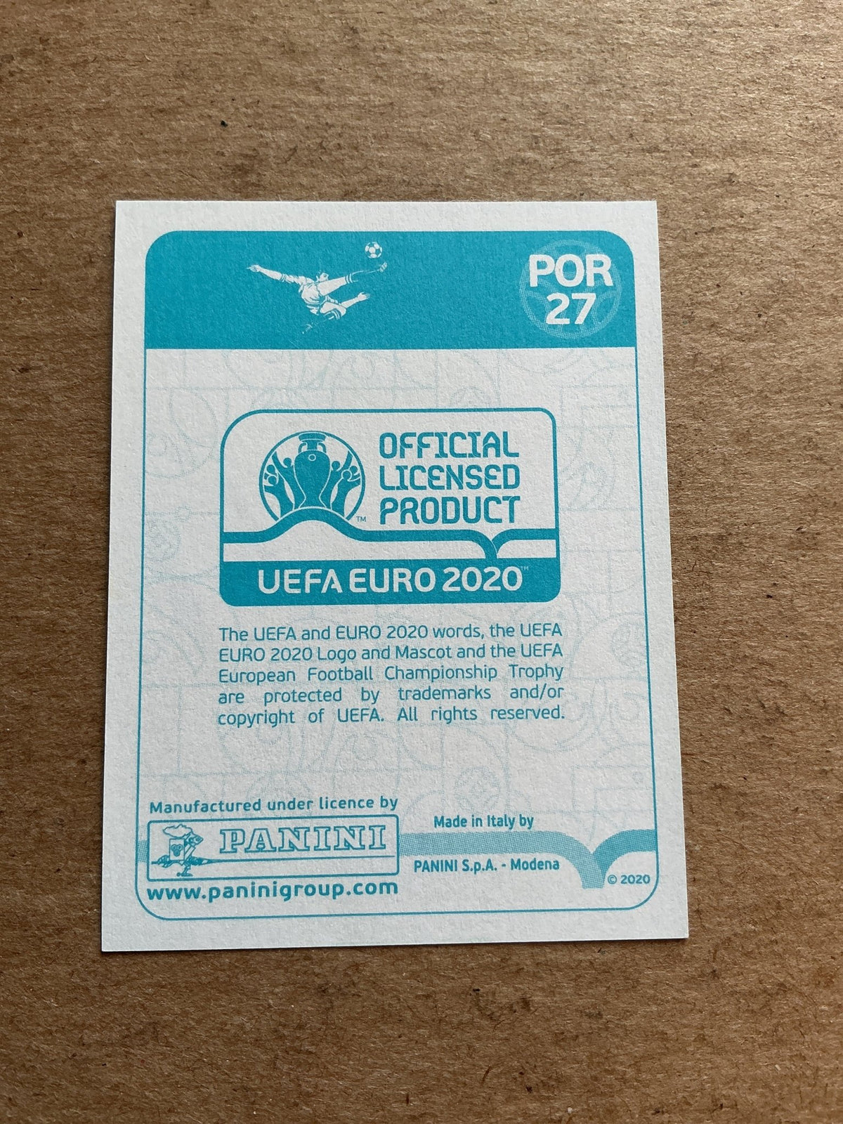 André Silva, Portugal 🇵🇹 UEFA Euro 2020 Panini hand signed - Autographs-World
