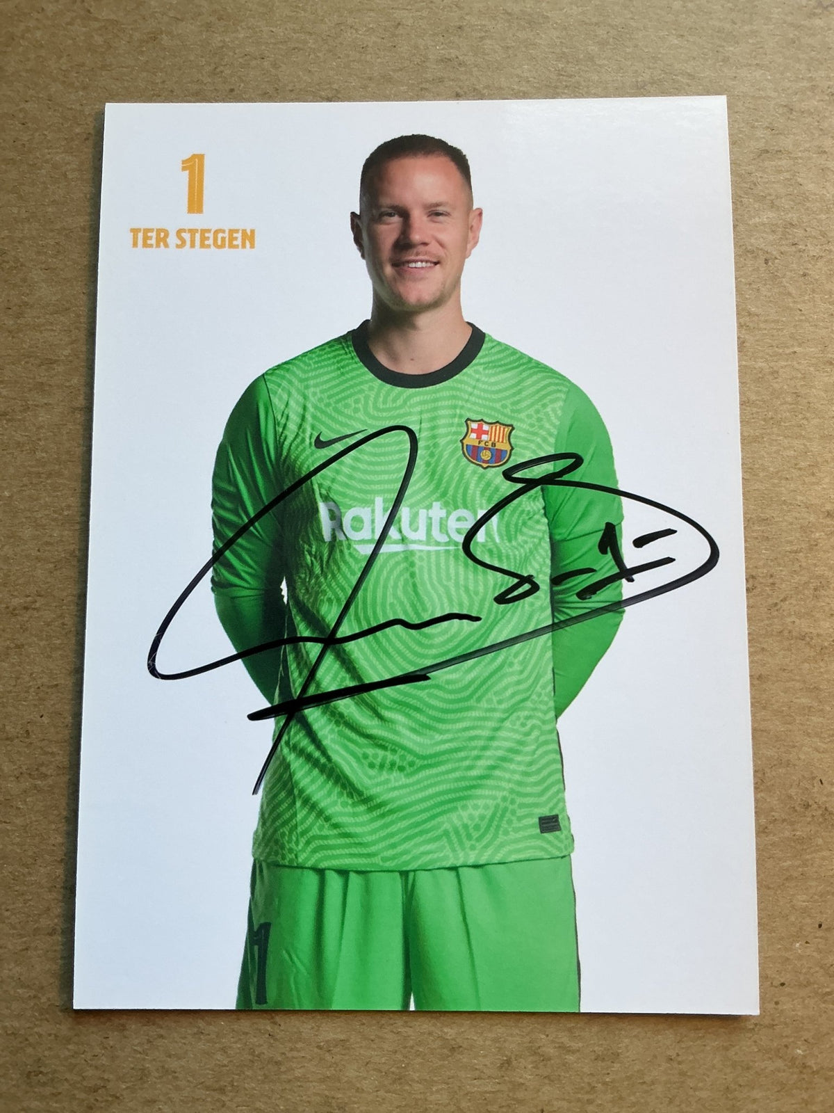 André ter Stegen, Germany 🇩🇪 FC Barcelona 2020/21 hand signed - Autographs-World