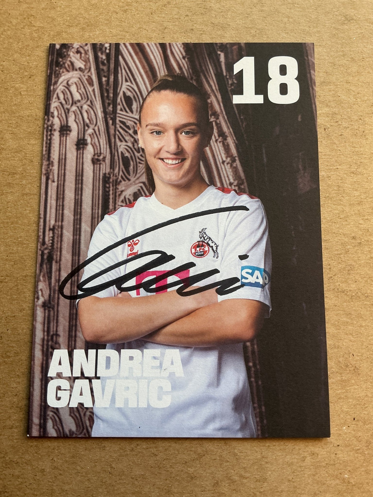 Andrea Gavrić, Bosnia 🇧🇦 1.FC Köln 2023/24 hand signed - Autographs-World