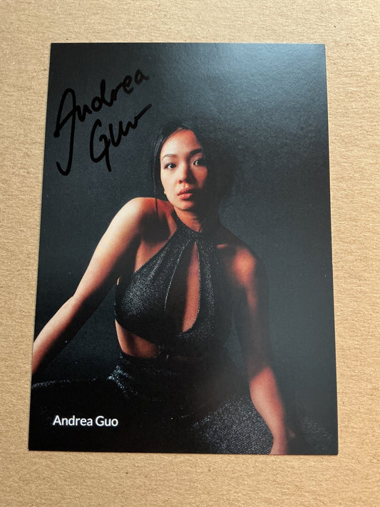Andrea Guo, Austria 🇦🇹 Actress 2024 hand signed - Autographs-World