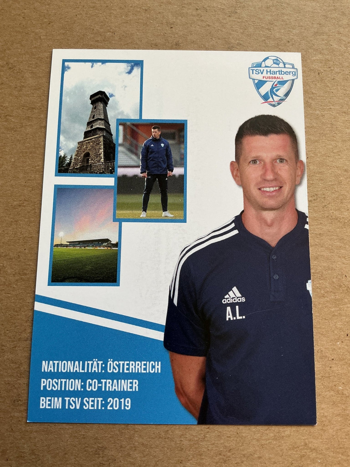 Andreas Lienhart, Austria 🇦🇹 TSV Hartberg 2022/23 hand signed - Autographs-World