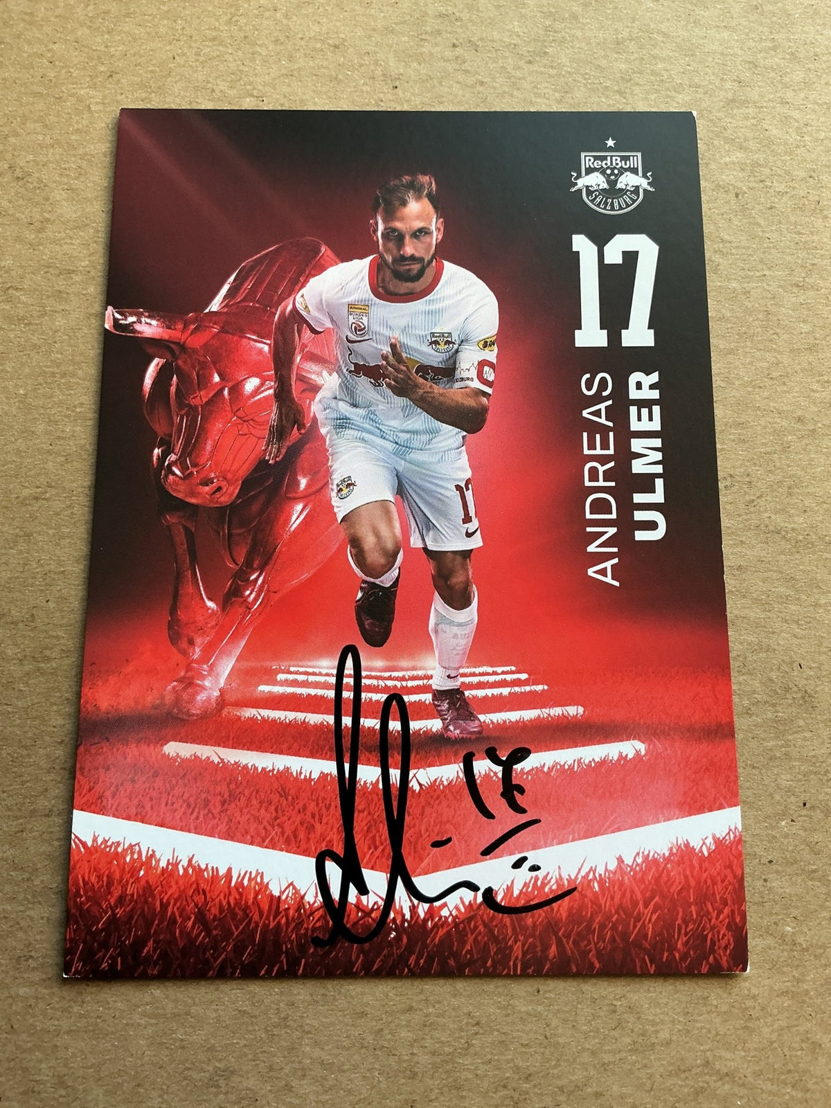 Andreas Ulmer, Austria 🇦🇹 FC Red Bull Salzburg 2022/23 hand signed - Autographs-World