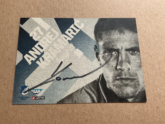 Andrej Kramaric, Croatia 🇭🇷 TSG 1899 Hoffenheim 2018/19 hand signed - Autographs-World