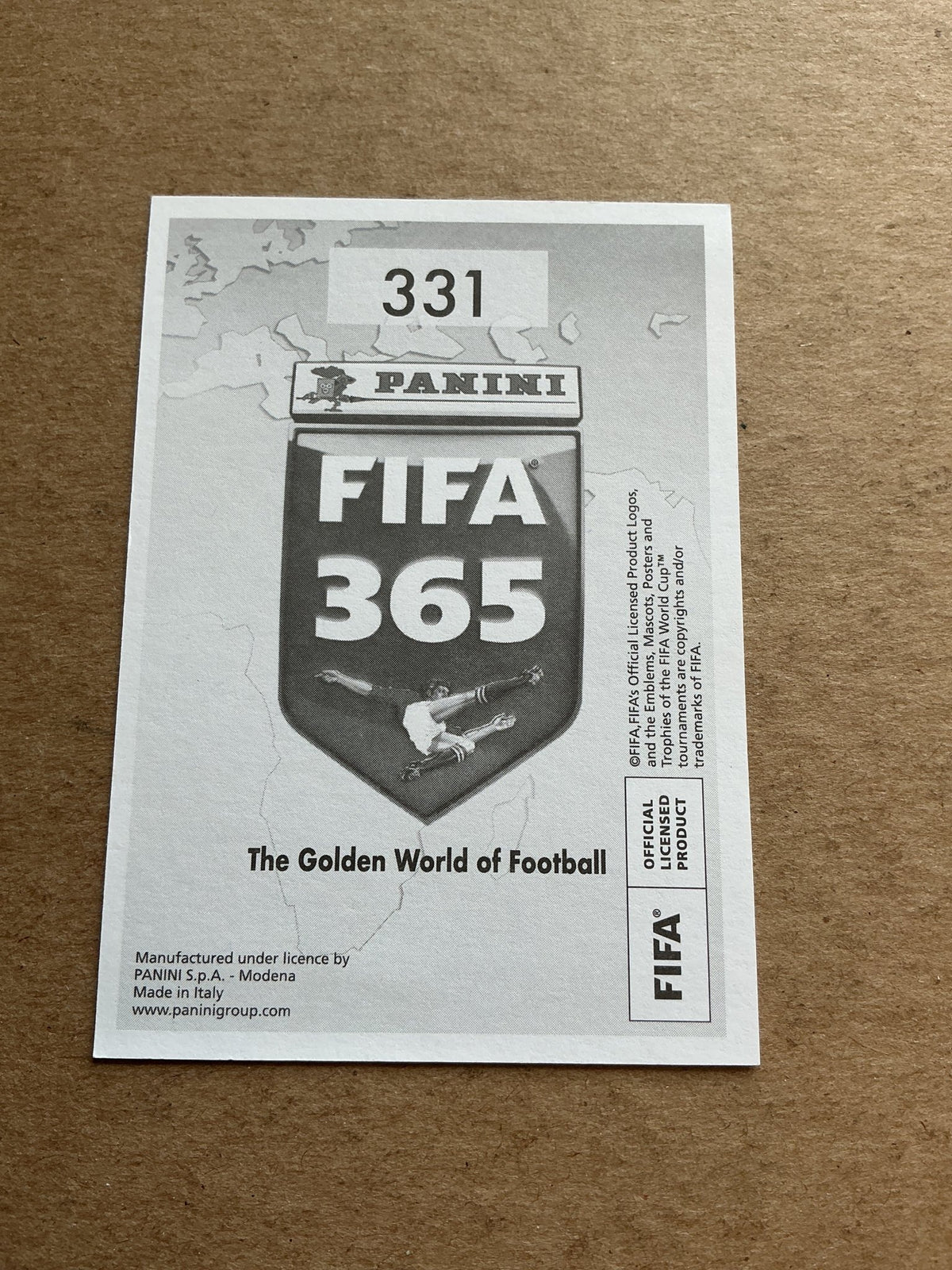 Angel di Maria, Argentina 🇦🇷 Paris Saint-Germain 2021 Panini hand signed - Autographs-World